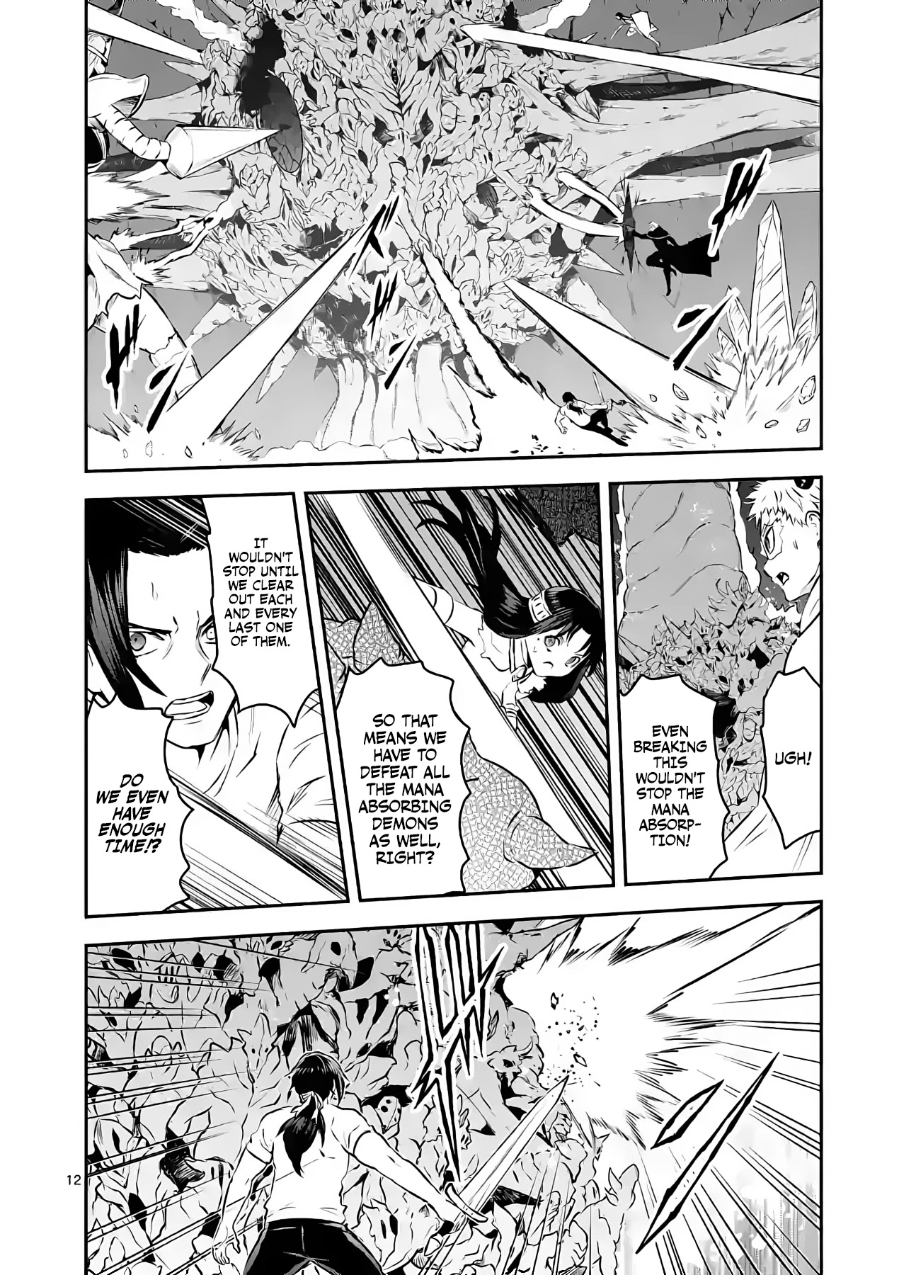 Yuusha ga Shinda! Chapter 195 page 11 - Chapter 195: Mana Absorbing Demons