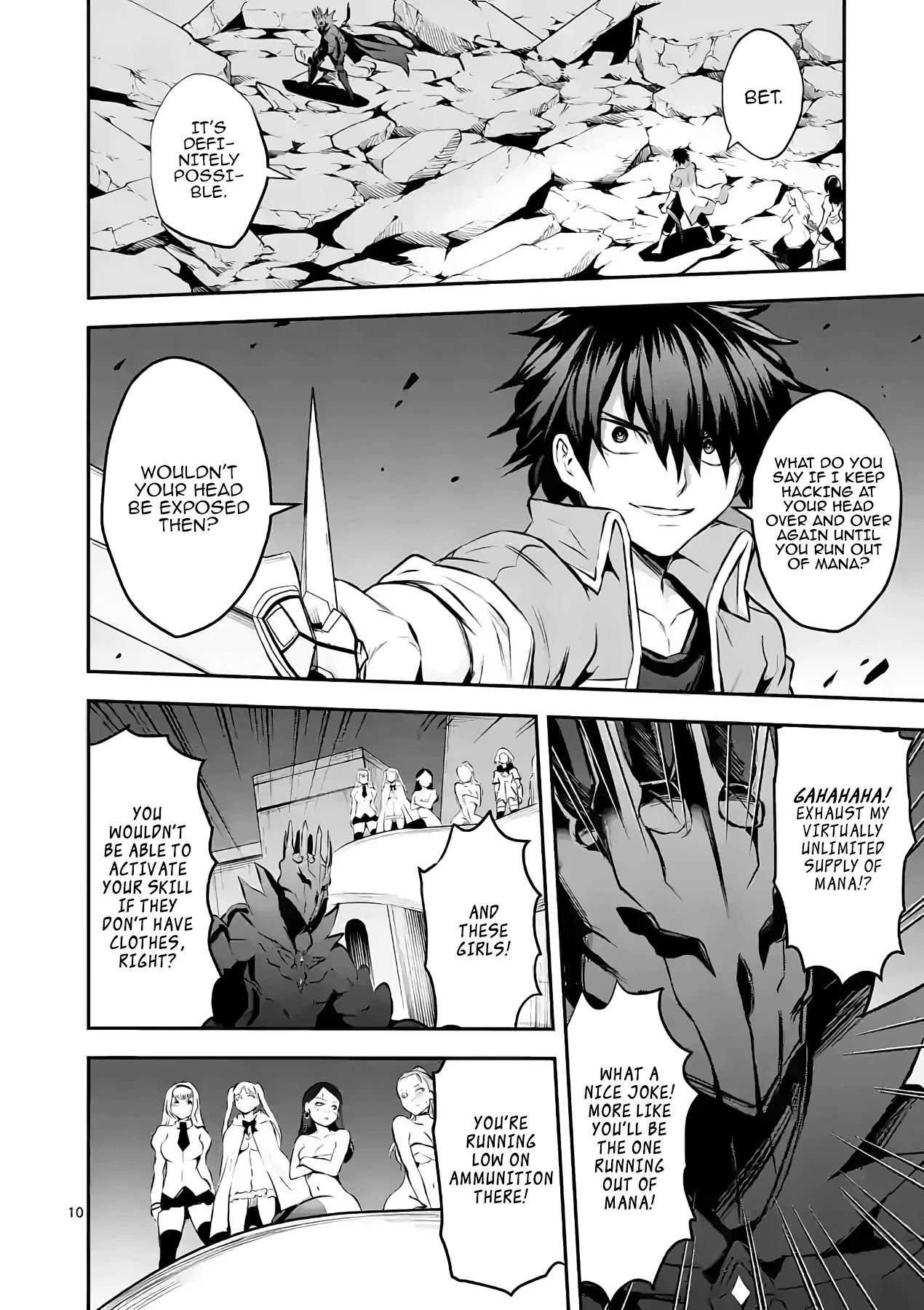 Yuusha ga Shinda! Chapter 199 page 10 - Chapter 199: The Ultimate Naked Kneesocks Dash