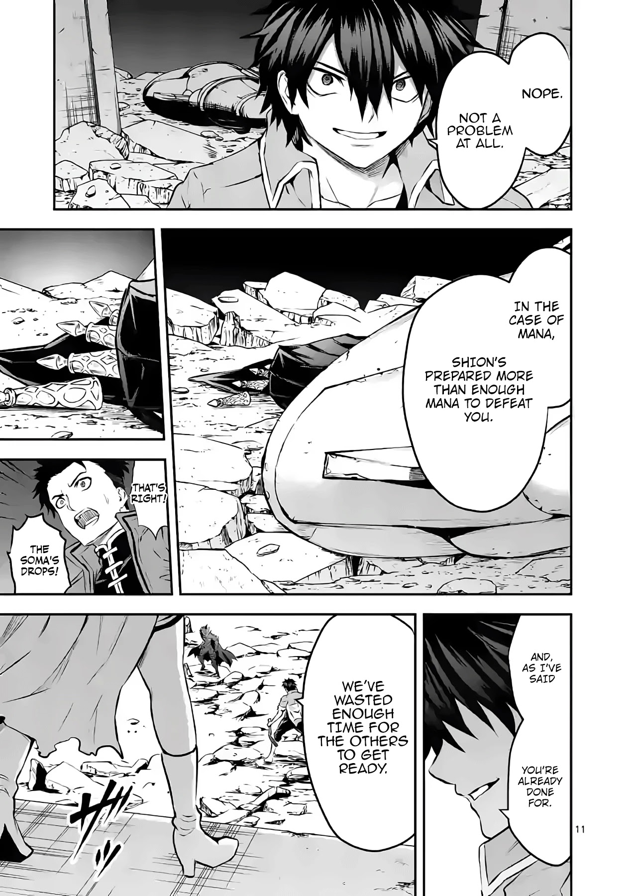 Yuusha ga Shinda! Chapter 199 page 11 - Chapter 199: The Ultimate Naked Kneesocks Dash