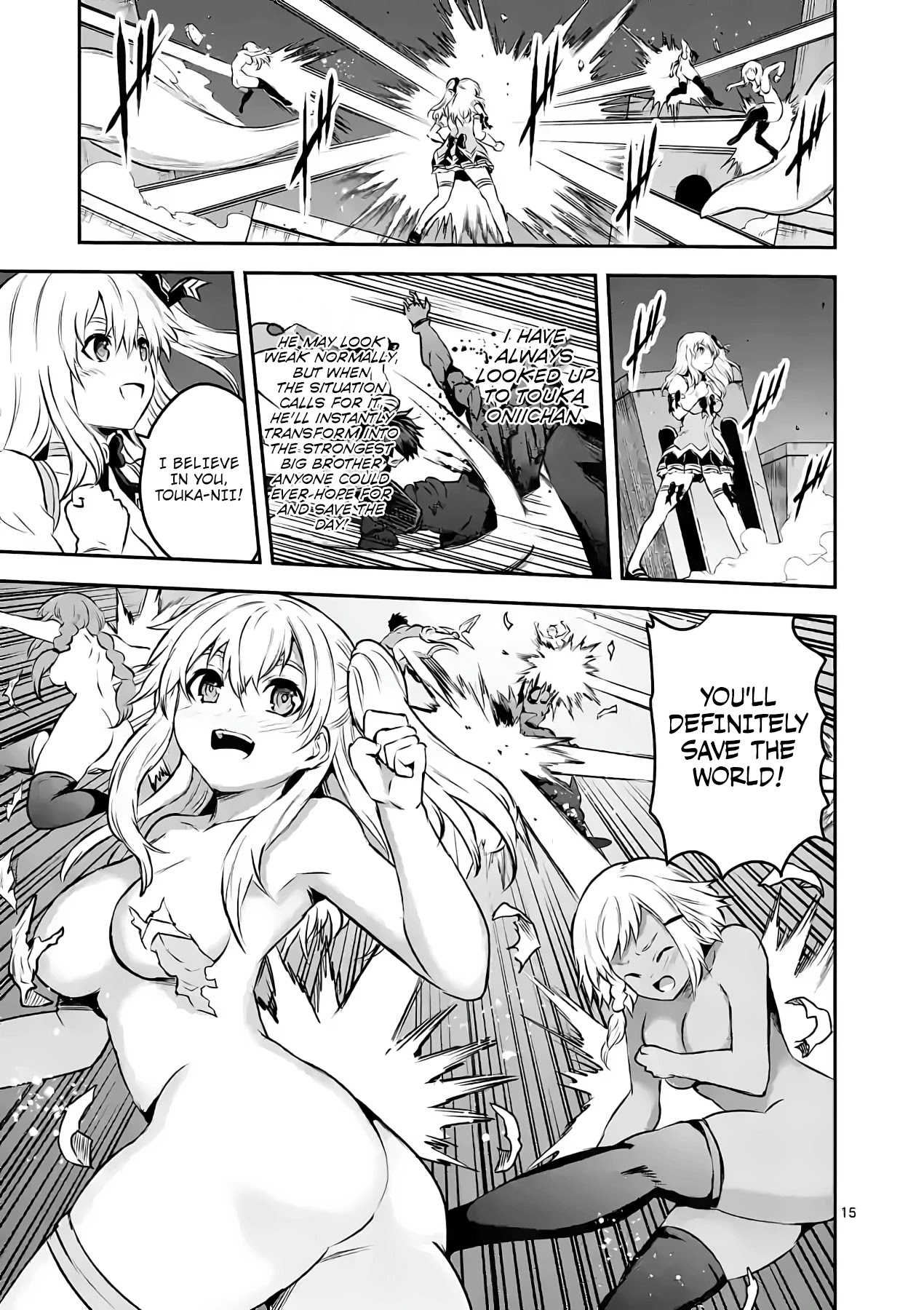 Yuusha ga Shinda! Chapter 199 page 15 - Chapter 199: The Ultimate Naked Kneesocks Dash