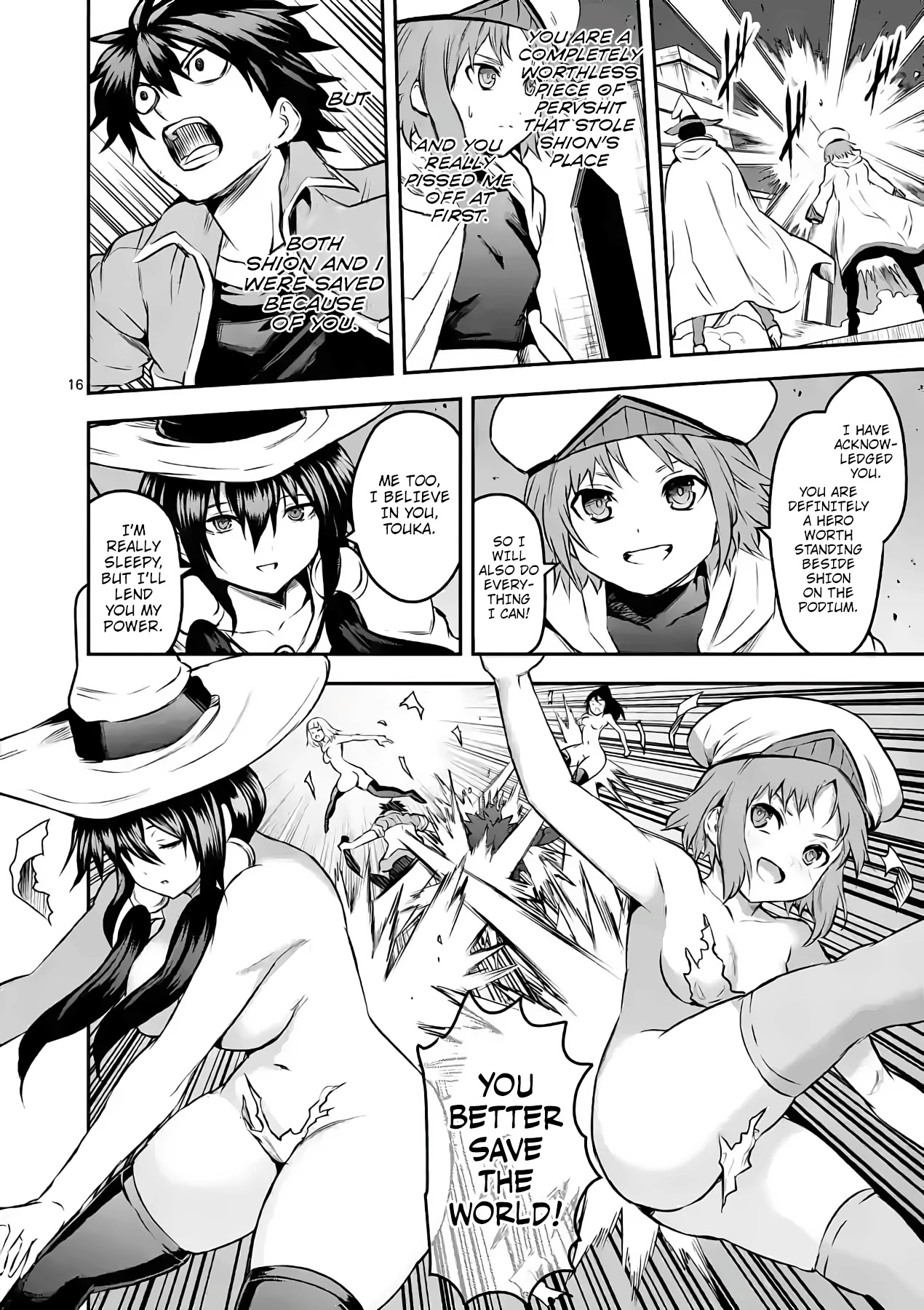 Yuusha ga Shinda! Chapter 199 page 16 - Chapter 199: The Ultimate Naked Kneesocks Dash