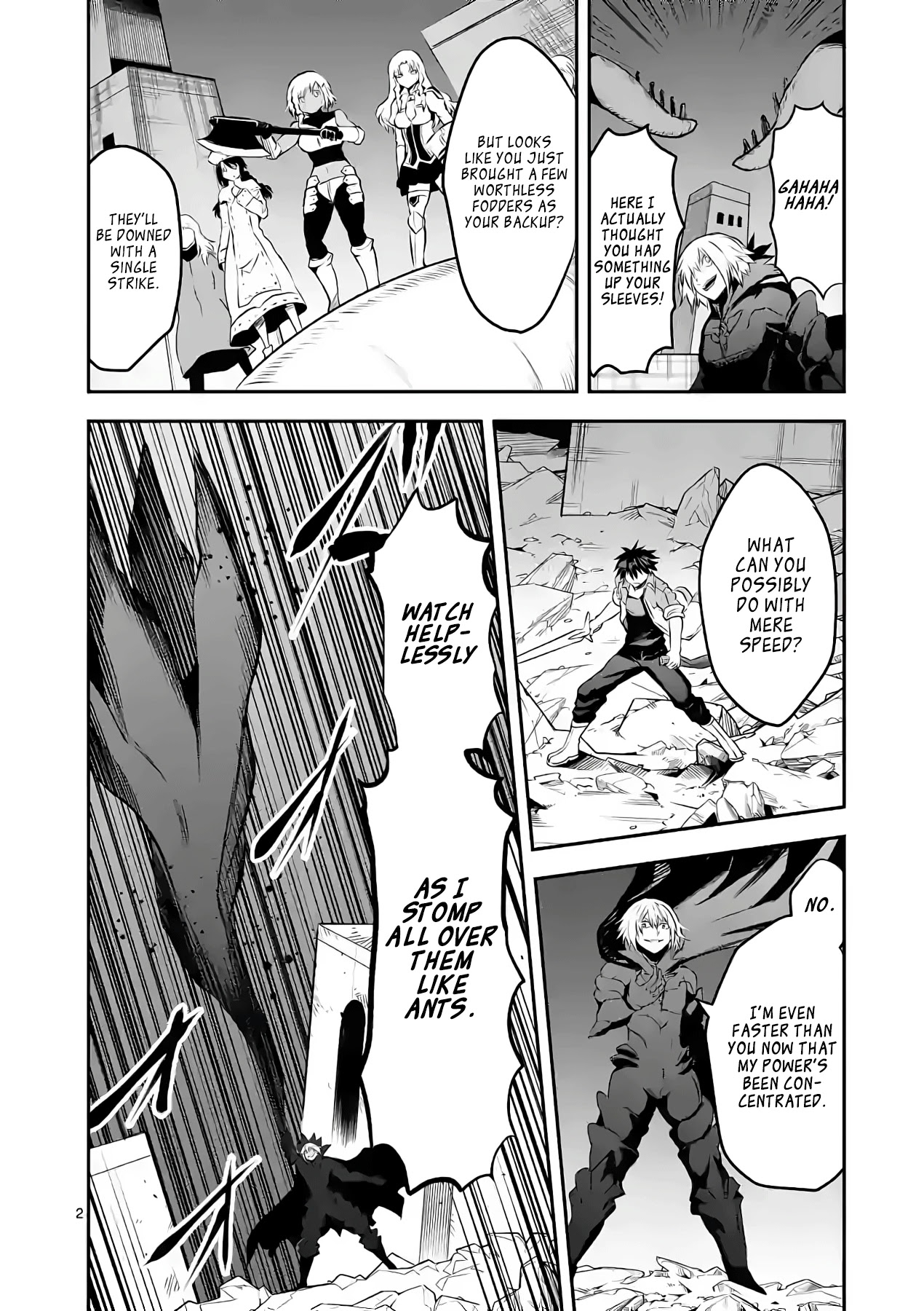 Yuusha ga Shinda! Chapter 199 page 2 - Chapter 199: The Ultimate Naked Kneesocks Dash