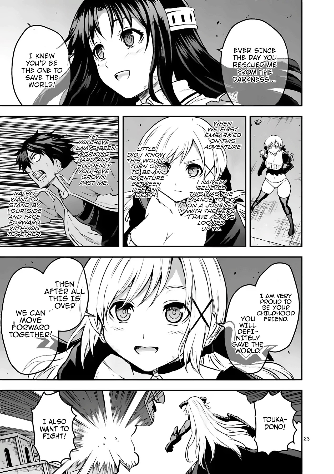 Yuusha ga Shinda! Chapter 199 page 23 - Chapter 199: The Ultimate Naked Kneesocks Dash