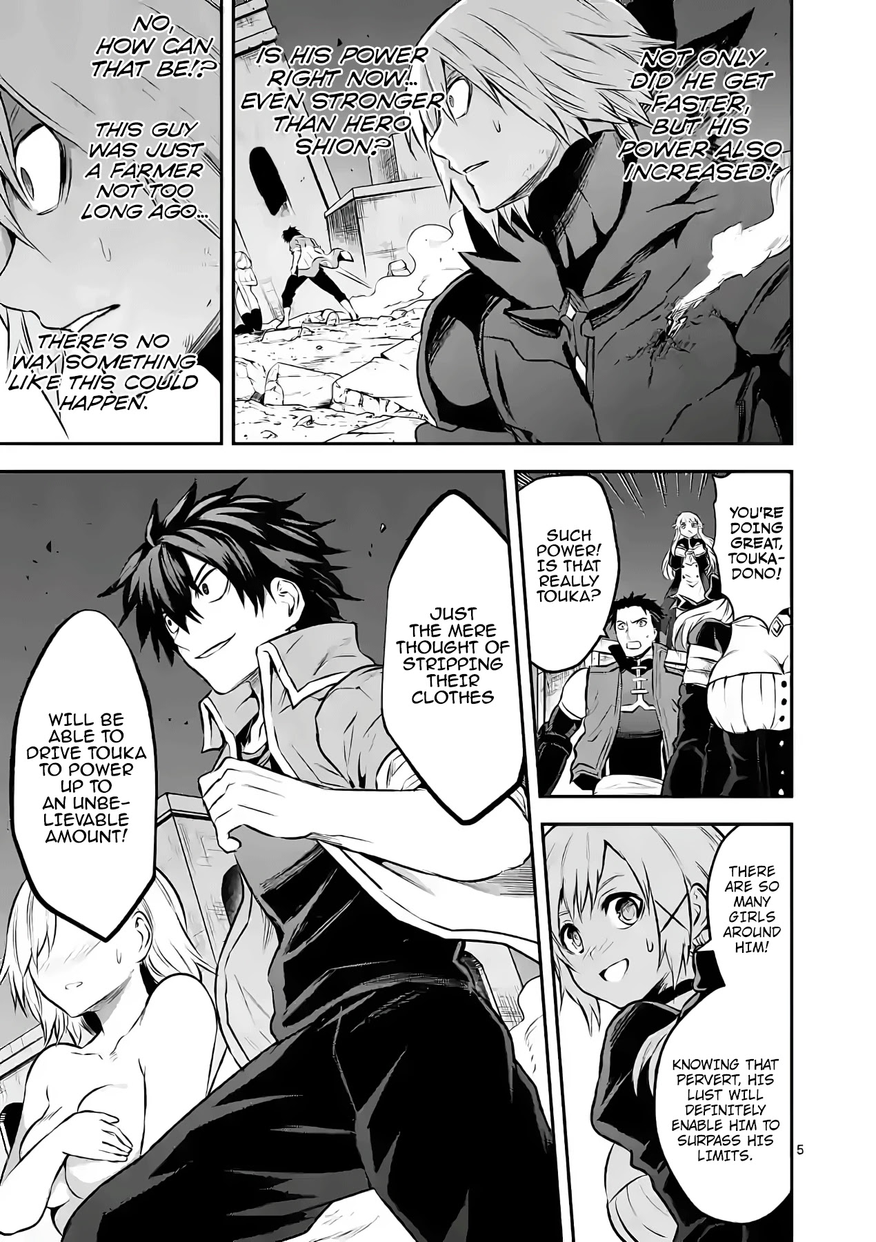 Yuusha ga Shinda! Chapter 199 page 5 - Chapter 199: The Ultimate Naked Kneesocks Dash