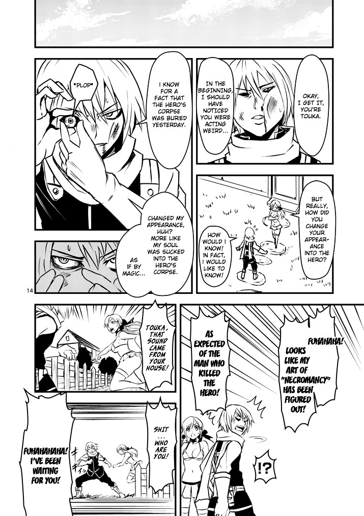 Yuusha ga Shinda! Chapter 2 page 14 - Chapter 2 : Necromancer