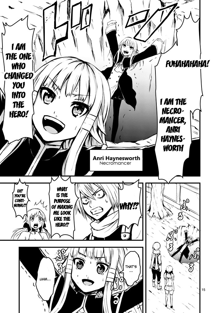 Yuusha ga Shinda! Chapter 2 page 15 - Chapter 2 : Necromancer