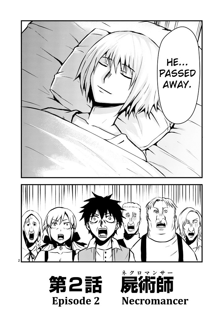 Yuusha ga Shinda! Chapter 2 page 2 - Chapter 2 : Necromancer