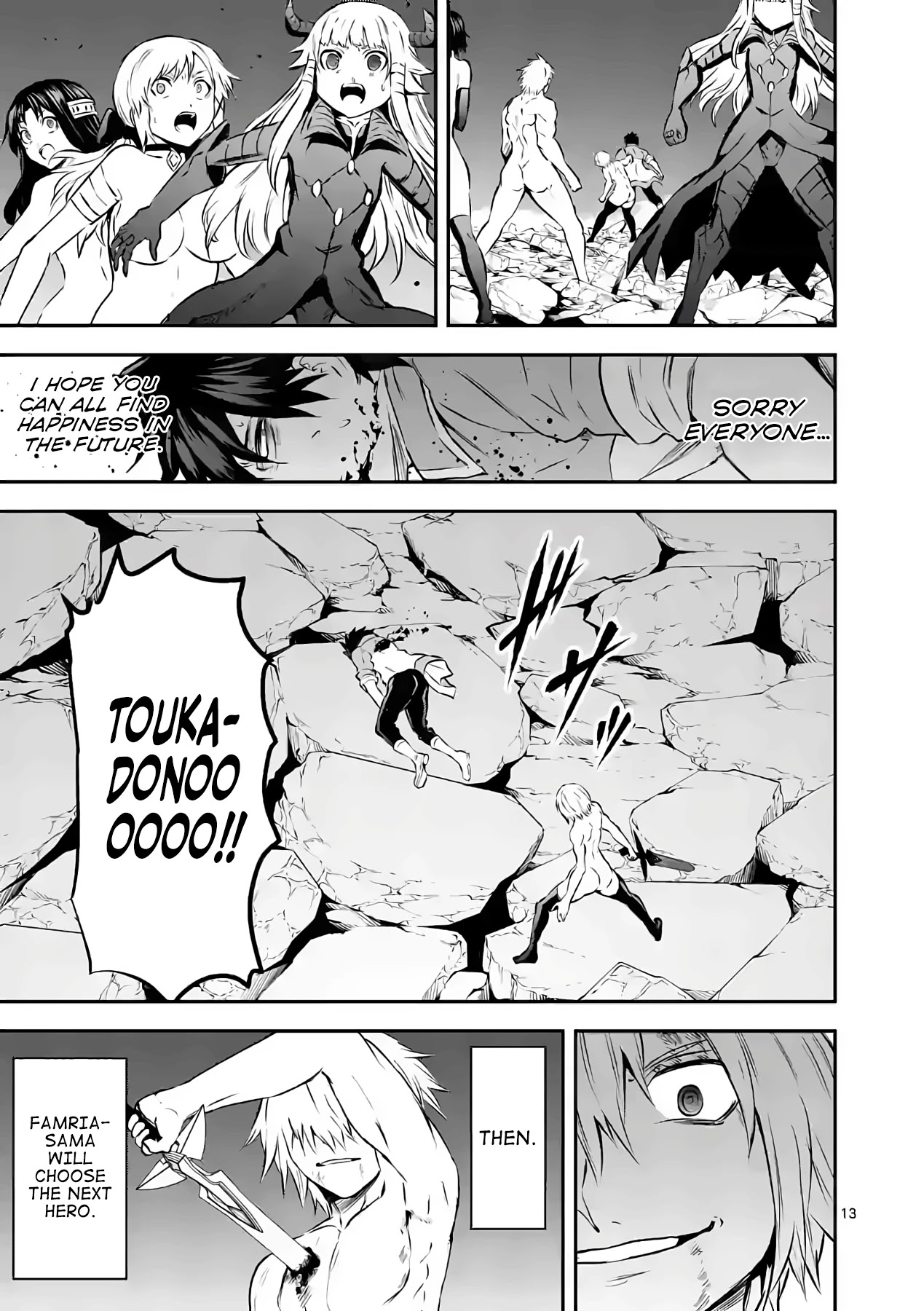 Yuusha ga Shinda! Chapter 200 page 13 - Chapter 200: The Legendary Hero Is Dead