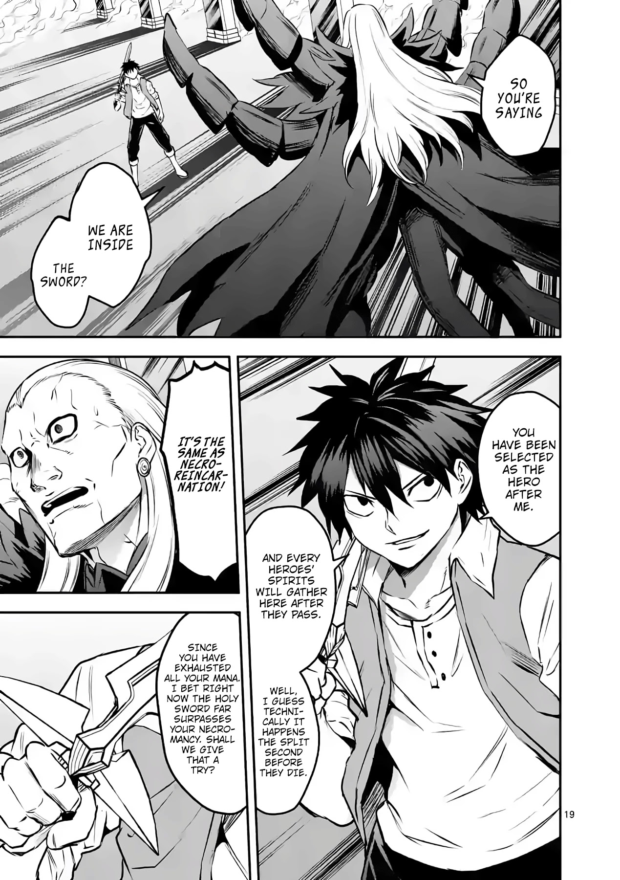 Yuusha ga Shinda! Chapter 200 page 19 - Chapter 200: The Legendary Hero Is Dead