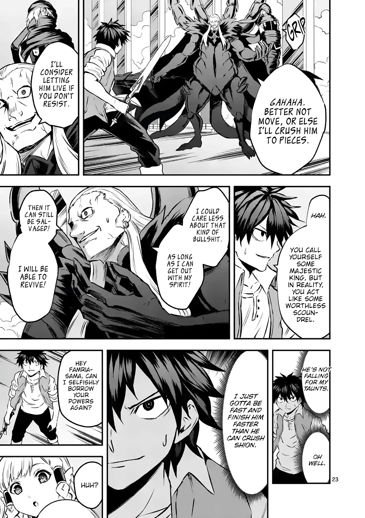 Yuusha ga Shinda! Chapter 200 page 23 - Chapter 200: The Legendary Hero Is Dead