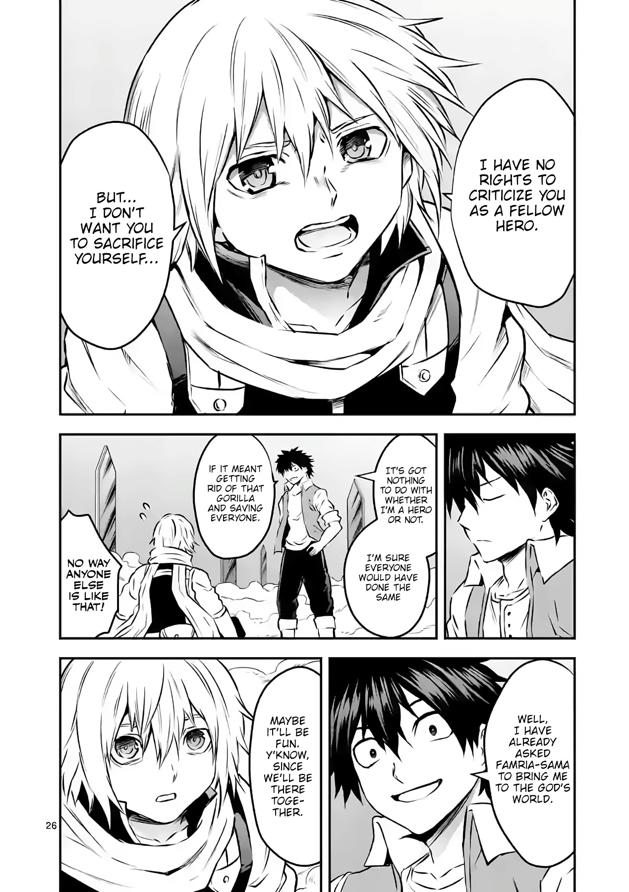 Yuusha ga Shinda! Chapter 200 page 26 - Chapter 200: The Legendary Hero Is Dead