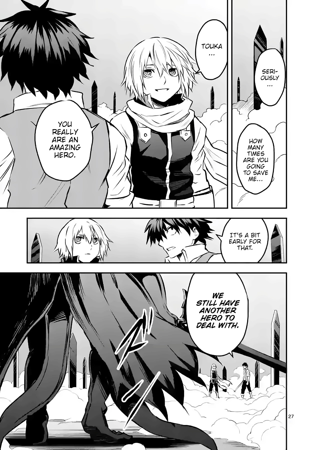 Yuusha ga Shinda! Chapter 200 page 27 - Chapter 200: The Legendary Hero Is Dead