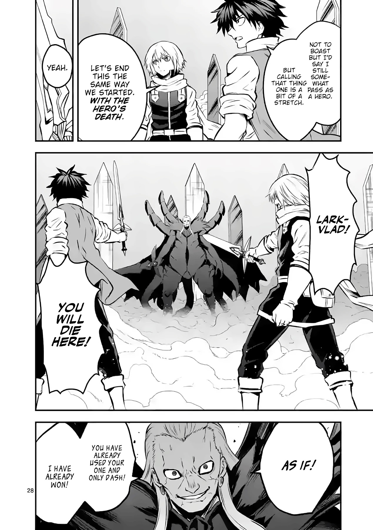 Yuusha ga Shinda! Chapter 200 page 28 - Chapter 200: The Legendary Hero Is Dead