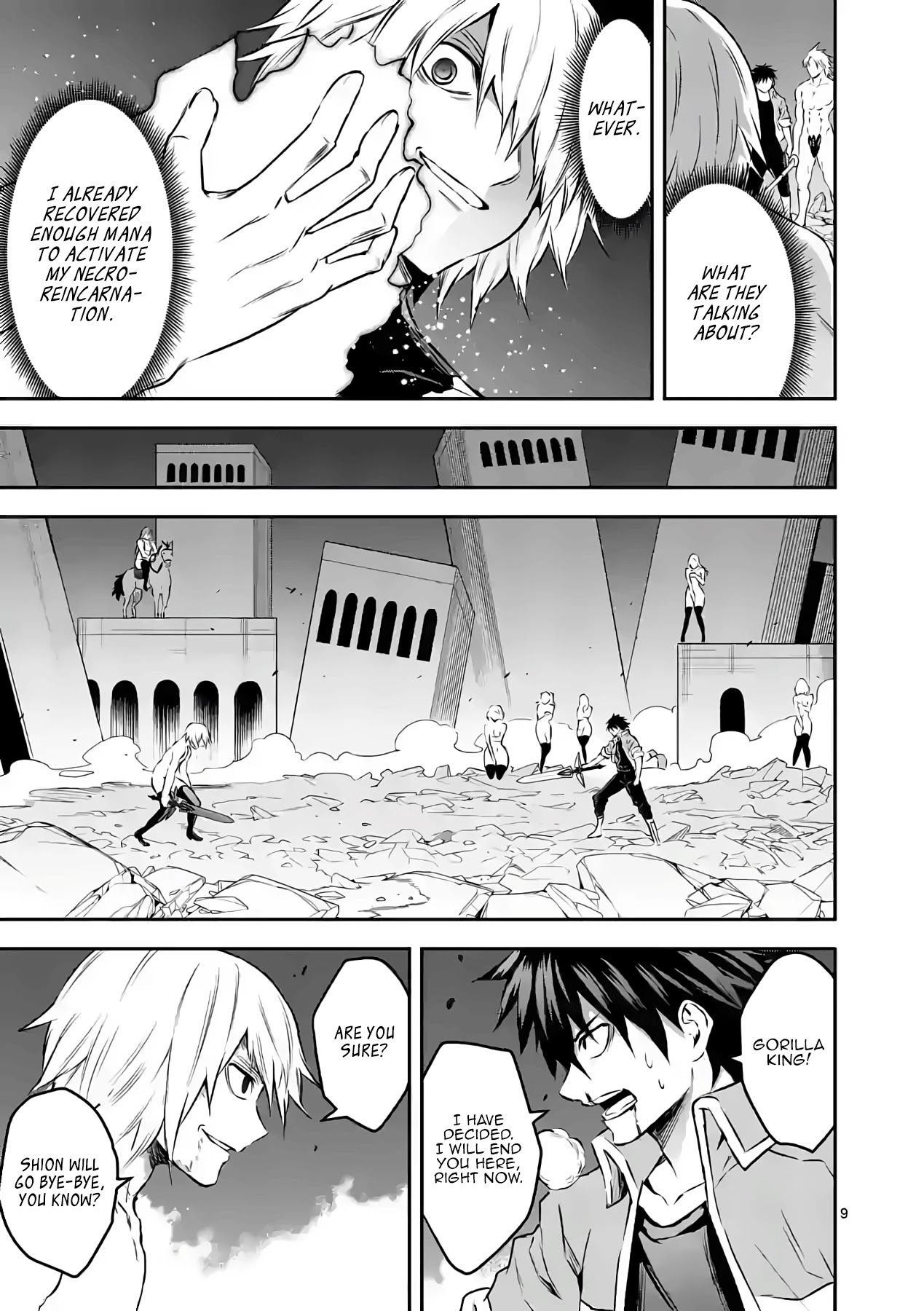 Yuusha ga Shinda! Chapter 200 page 9 - Chapter 200: The Legendary Hero Is Dead