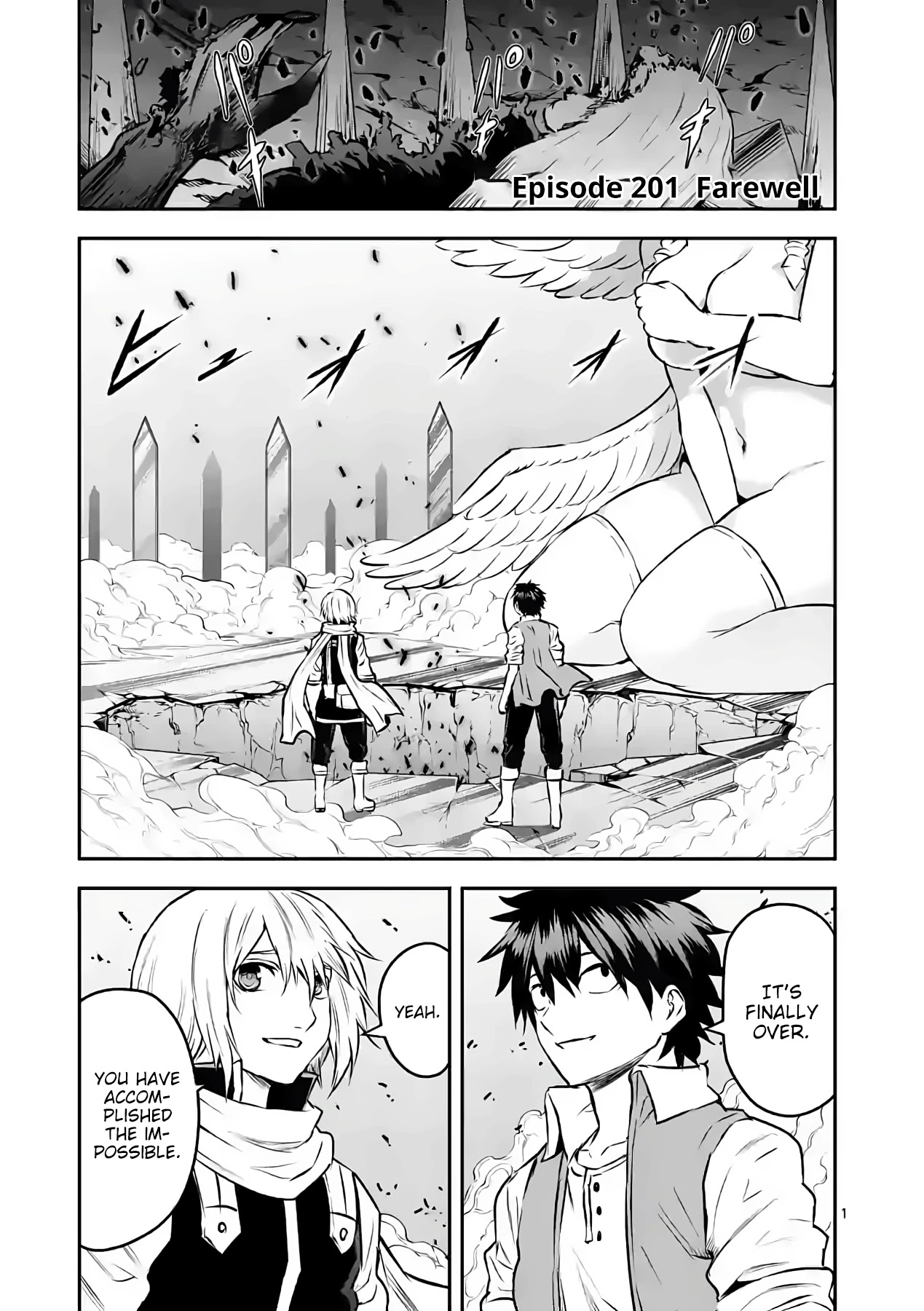 Yuusha ga Shinda! Chapter 201 page 1 - Chapter 201: Farewell