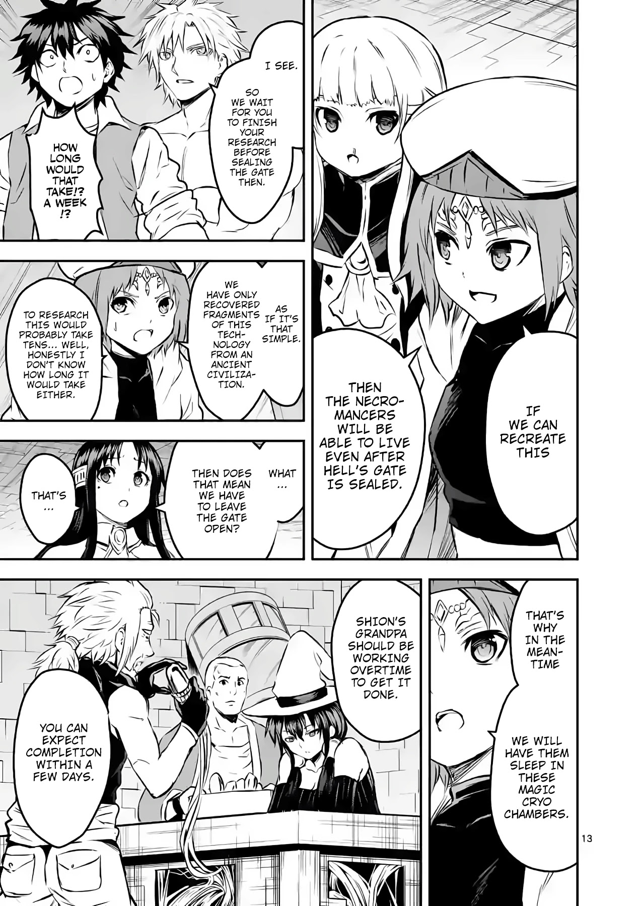 Yuusha ga Shinda! Chapter 201 page 13 - Chapter 201: Farewell