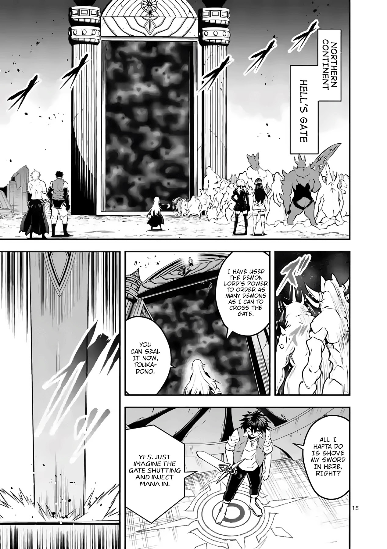 Yuusha ga Shinda! Chapter 201 page 15 - Chapter 201: Farewell