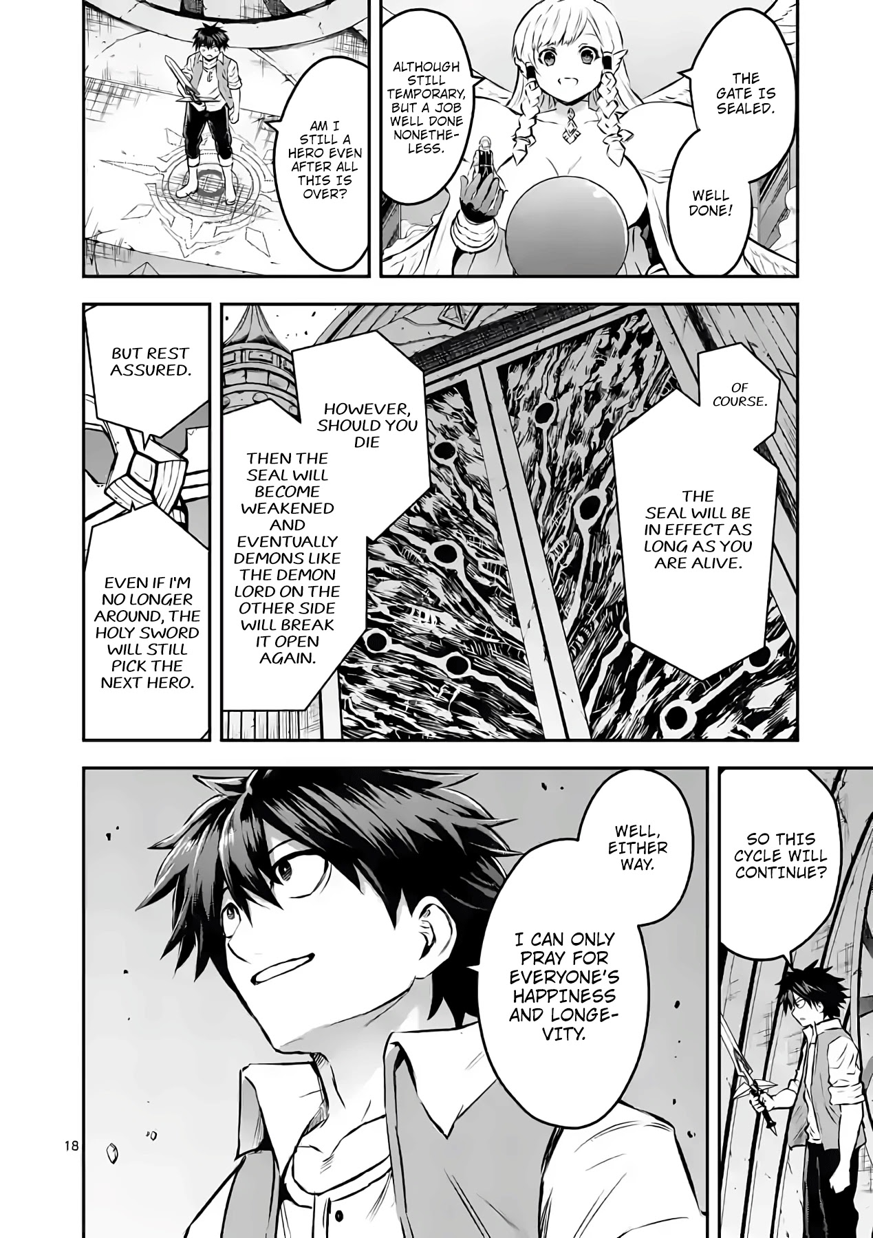 Yuusha ga Shinda! Chapter 201 page 17 - Chapter 201: Farewell