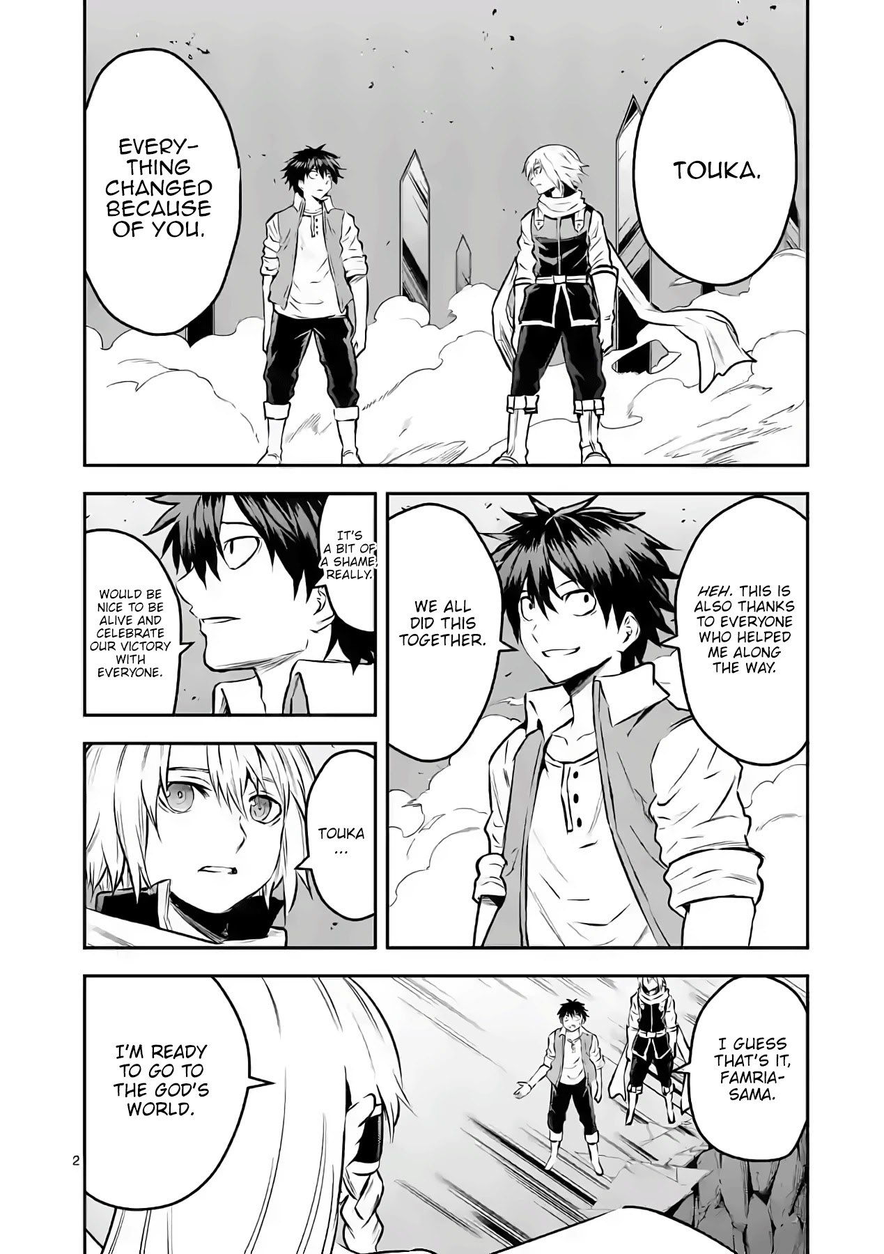 Yuusha ga Shinda! Chapter 201 page 2 - Chapter 201: Farewell