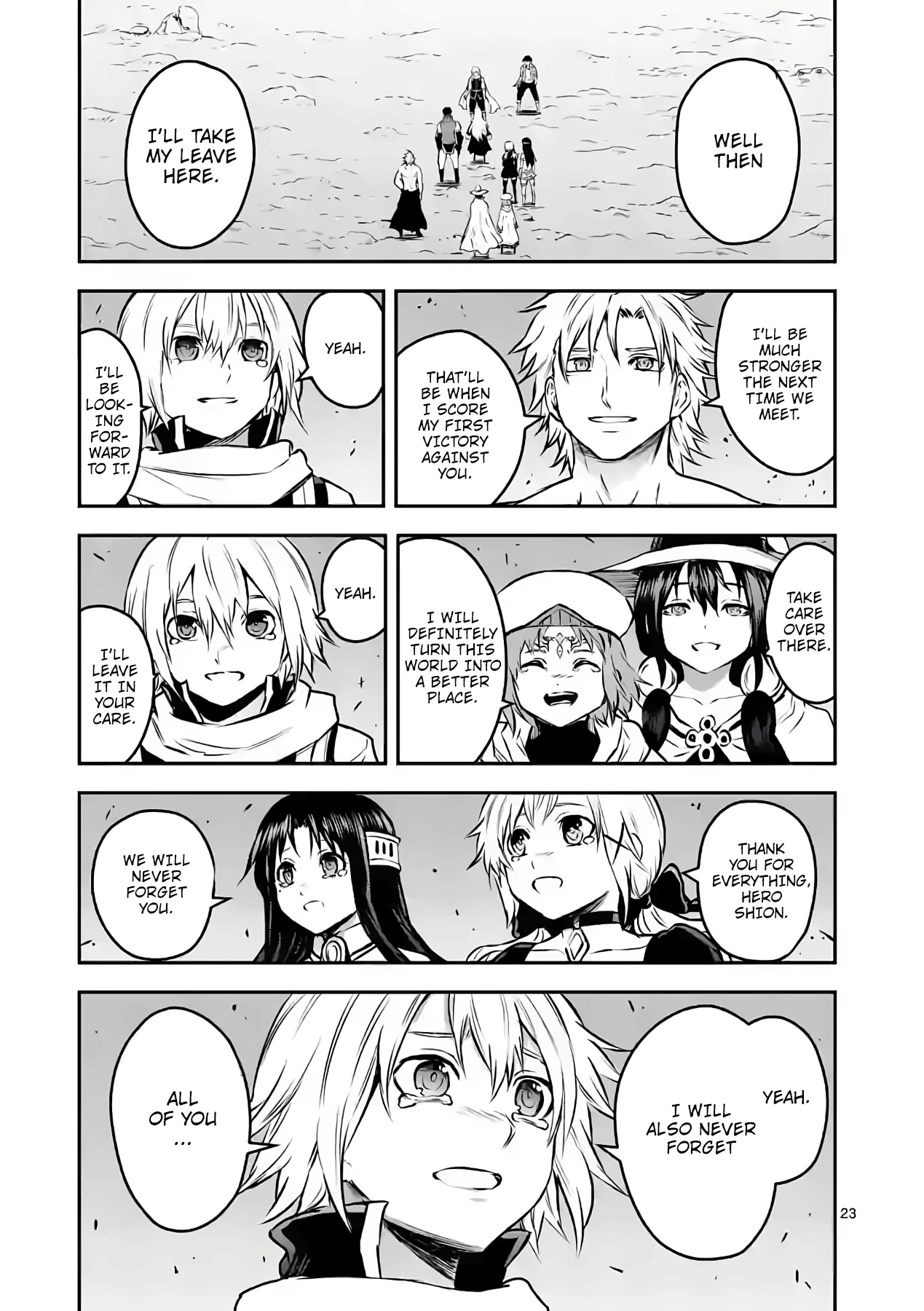 Yuusha ga Shinda! Chapter 201 page 22 - Chapter 201: Farewell