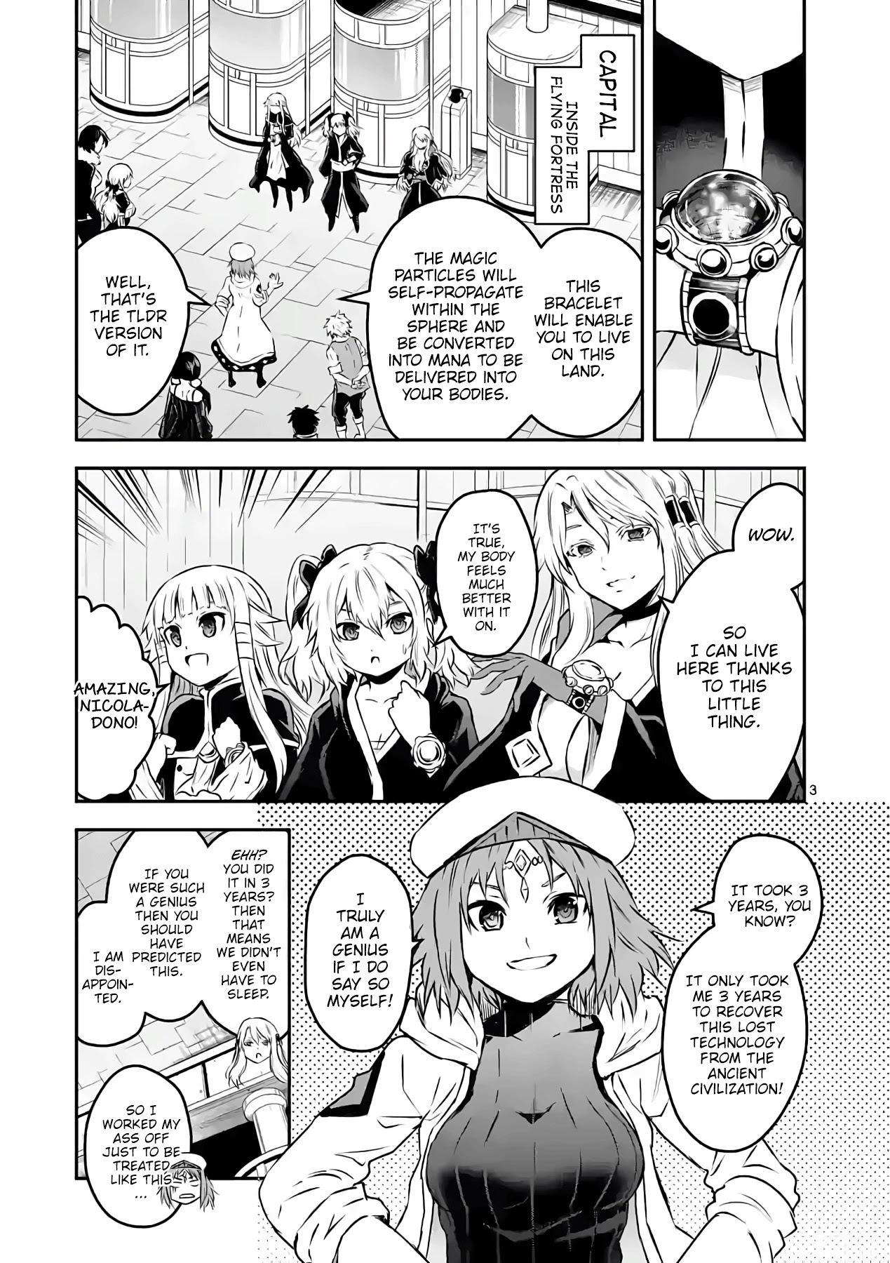 Yuusha ga Shinda! Chapter 202 page 3 - Chapter 202: The Promised Day [END]