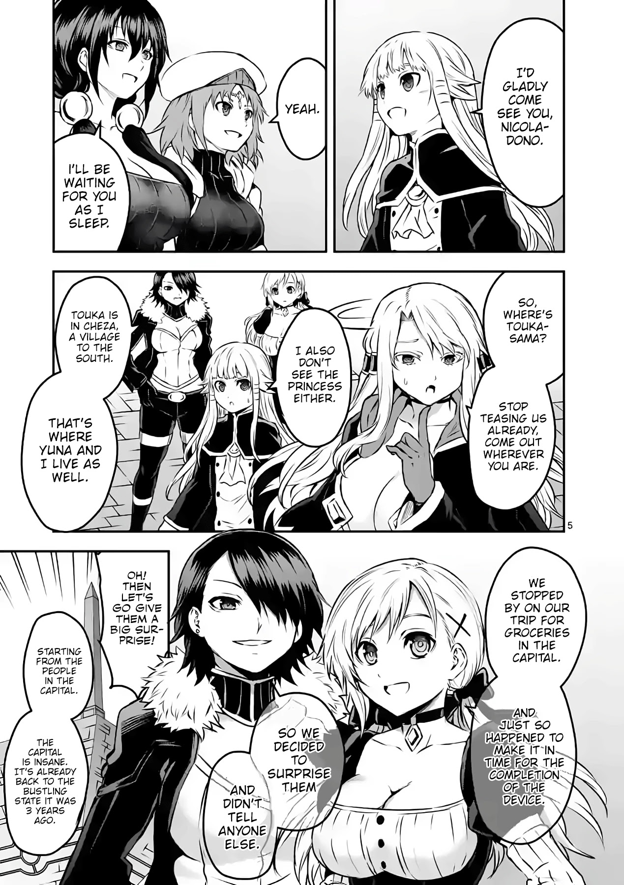 Yuusha ga Shinda! Chapter 202 page 5 - Chapter 202: The Promised Day [END]