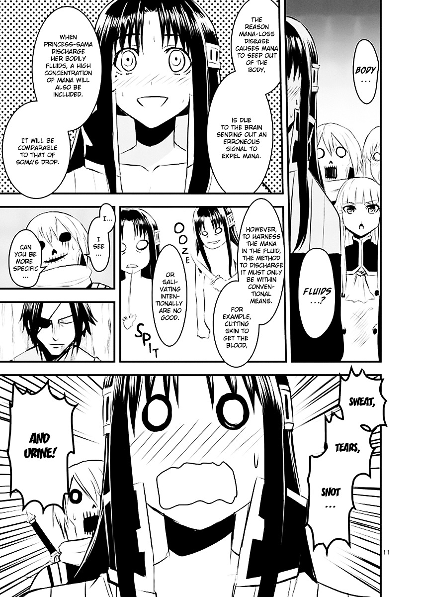 Yuusha ga Shinda! Chapter 22 page 11 - Chapter 22 : Body Fluid