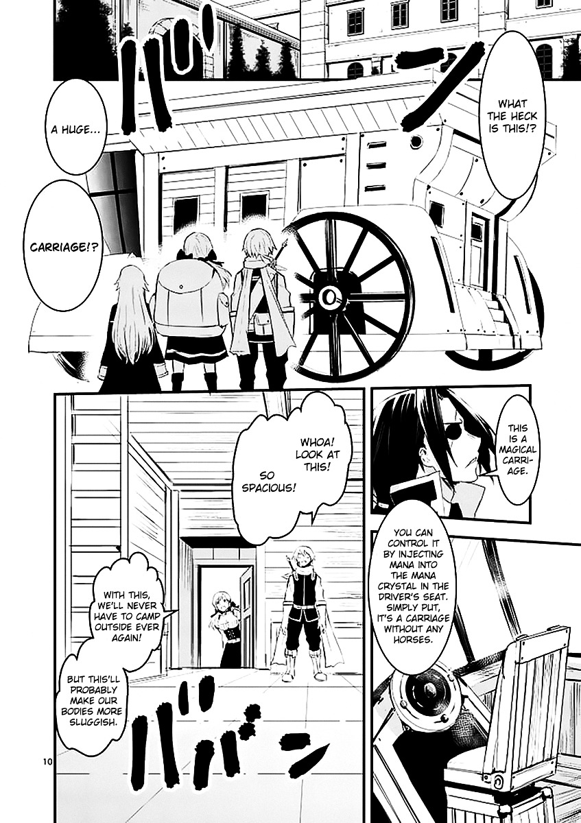 Yuusha ga Shinda! Chapter 25 page 10 - Chapter 25 : Magical Carriage