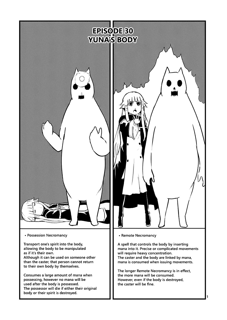 Yuusha ga Shinda! Chapter 30 page 1 - Chapter 30 : Yuna's Body