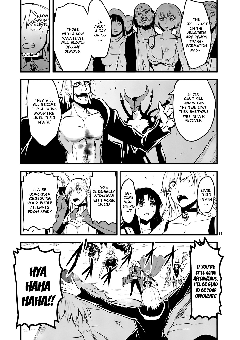 Yuusha ga Shinda! Chapter 36 page 11 - Chapter 36 : 24 Hours