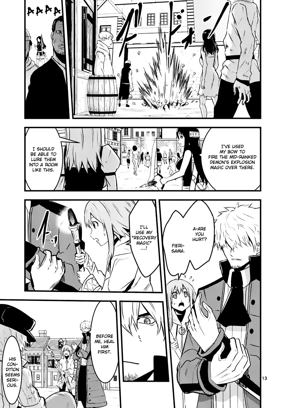 Yuusha ga Shinda! Chapter 36 page 13 - Chapter 36 : 24 Hours