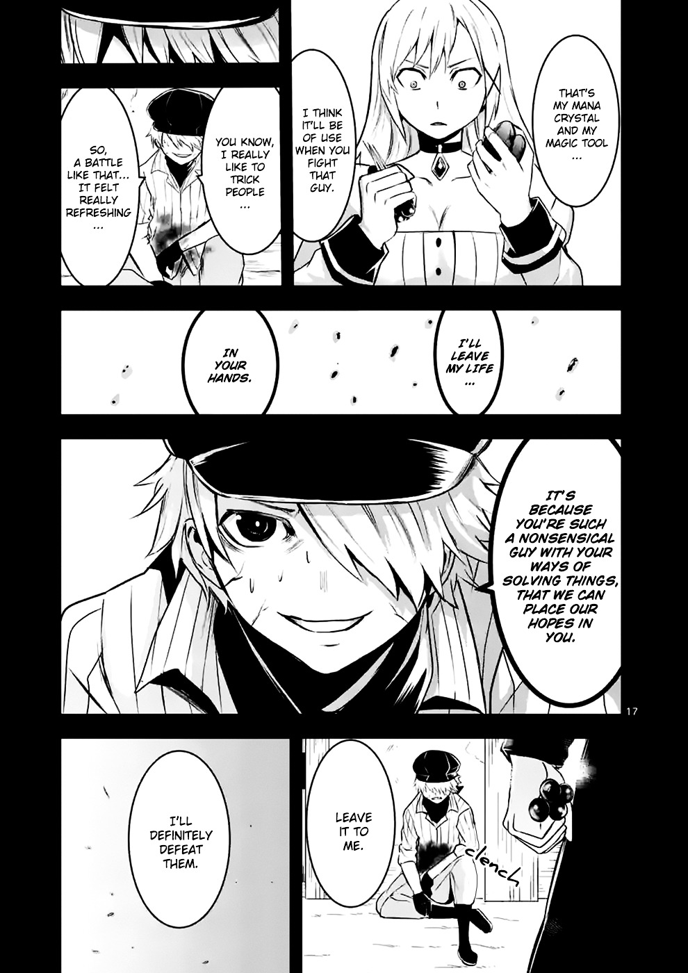 Yuusha ga Shinda! Chapter 36 page 17 - Chapter 36 : 24 Hours