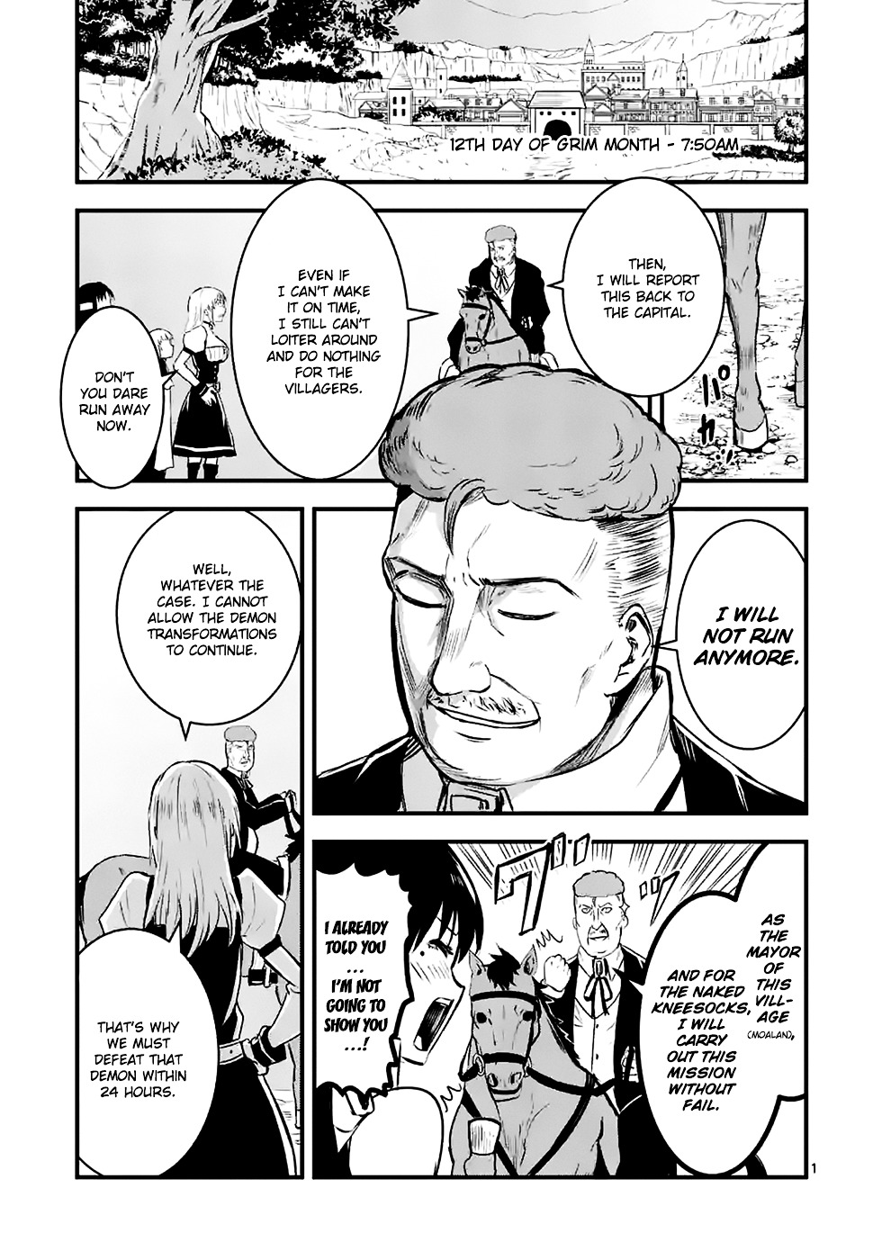 Yuusha ga Shinda! Chapter 37 page 1 - Chapter 37 : Magic Talent
