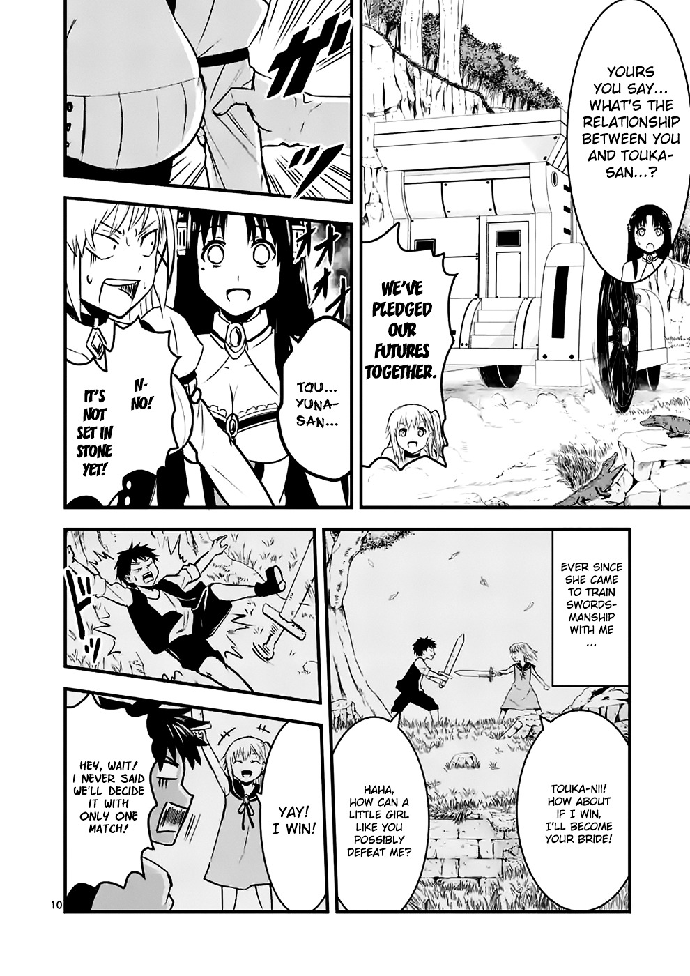 Yuusha ga Shinda! Chapter 37 page 10 - Chapter 37 : Magic Talent
