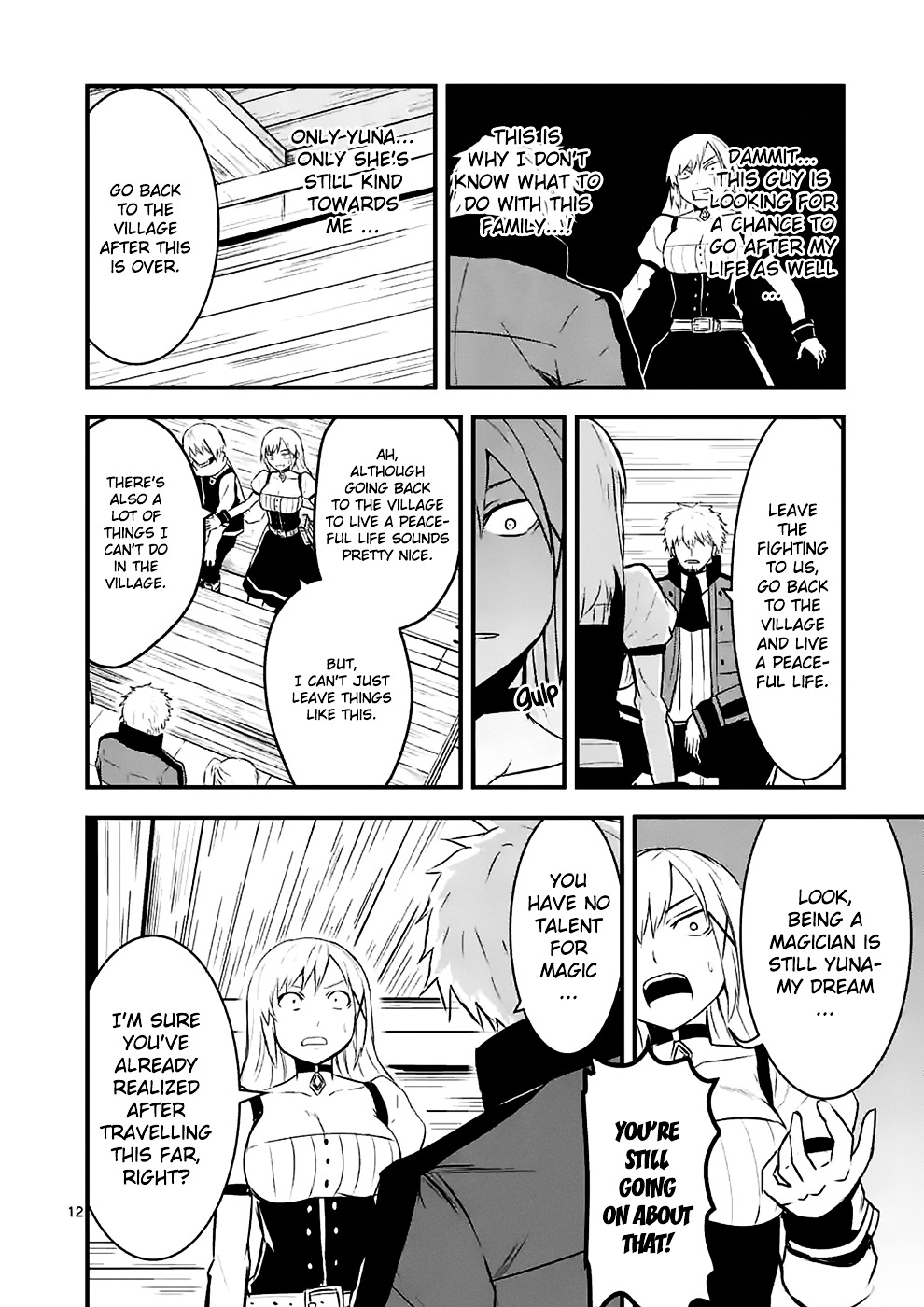 Yuusha ga Shinda! Chapter 37 page 12 - Chapter 37 : Magic Talent