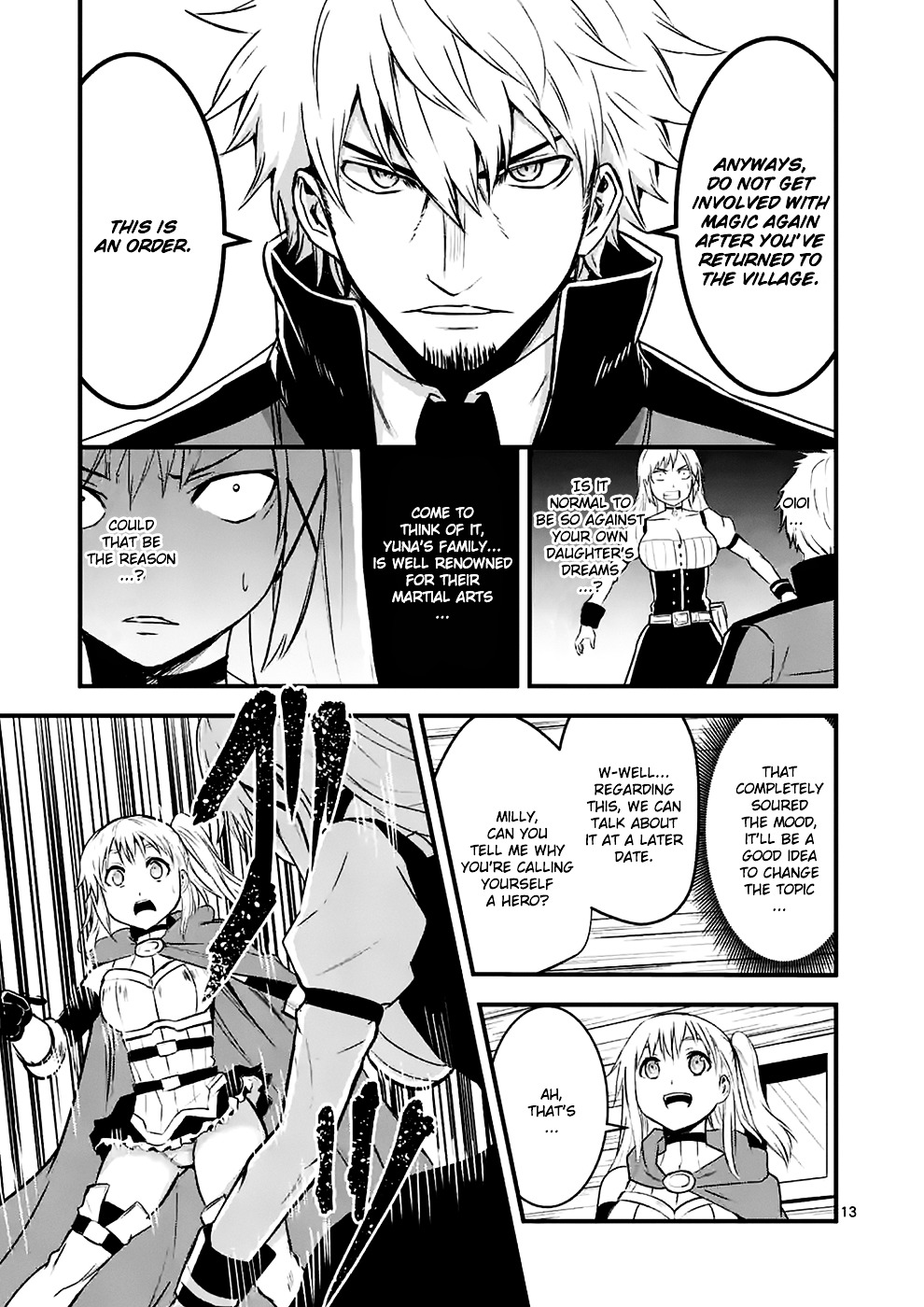 Yuusha ga Shinda! Chapter 37 page 13 - Chapter 37 : Magic Talent