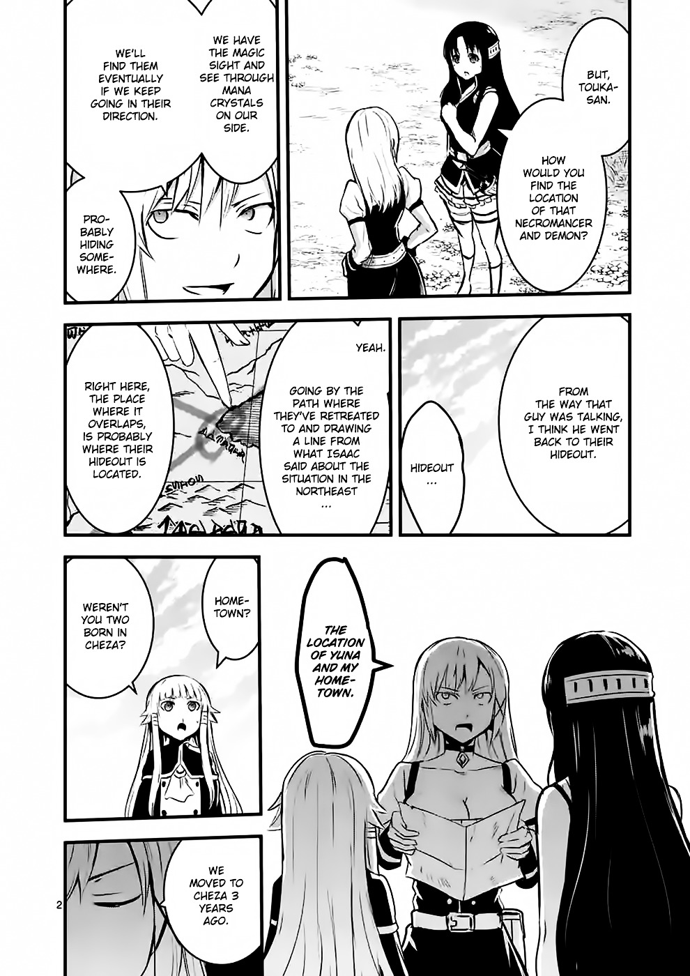 Yuusha ga Shinda! Chapter 37 page 2 - Chapter 37 : Magic Talent