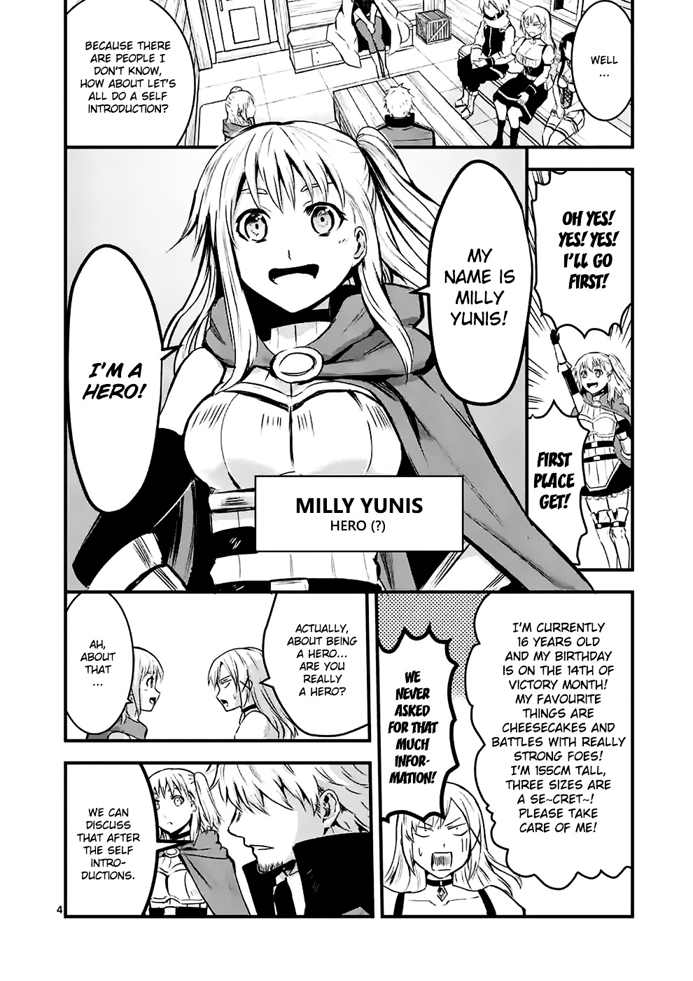 Yuusha ga Shinda! Chapter 37 page 4 - Chapter 37 : Magic Talent