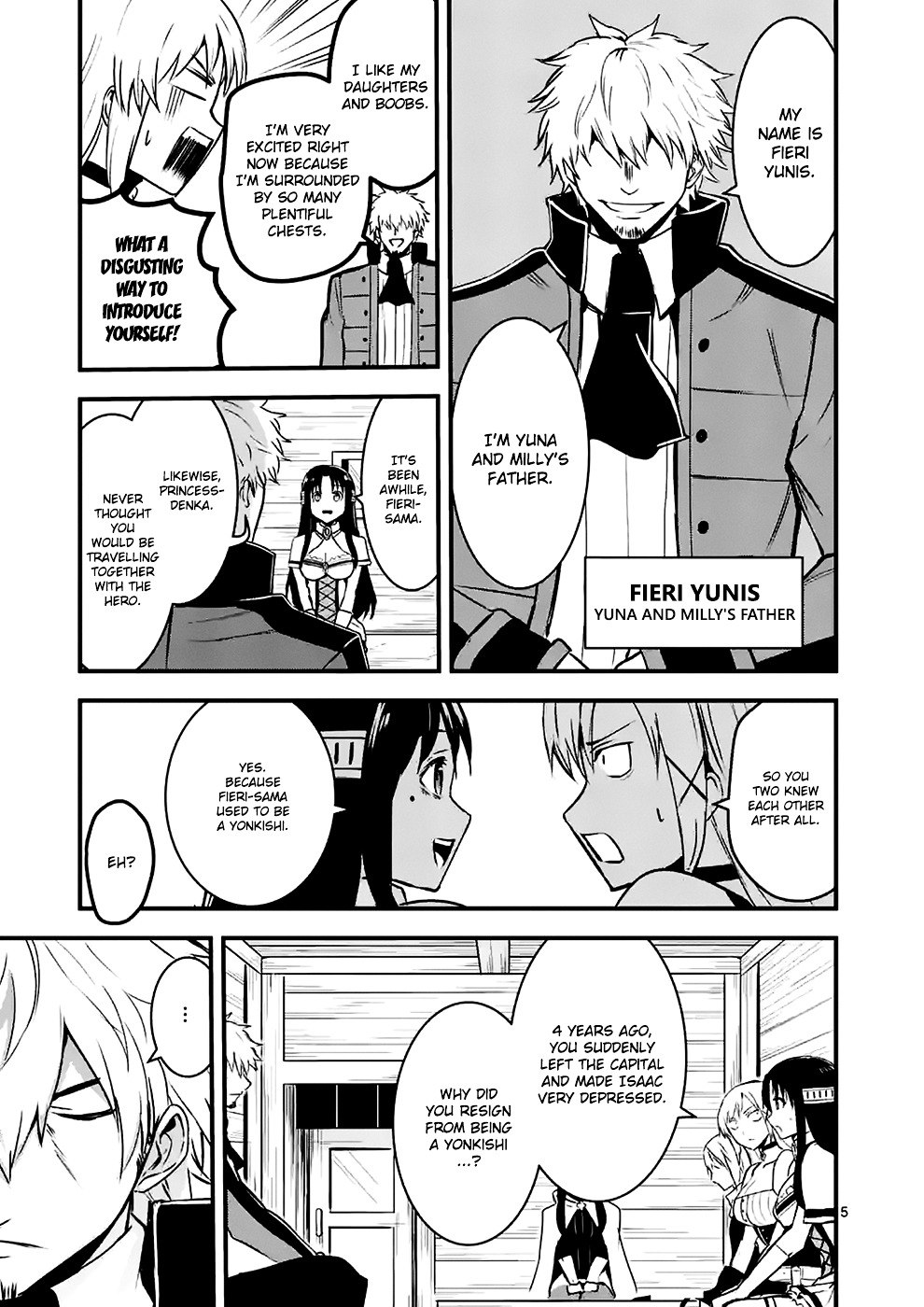 Yuusha ga Shinda! Chapter 37 page 5 - Chapter 37 : Magic Talent