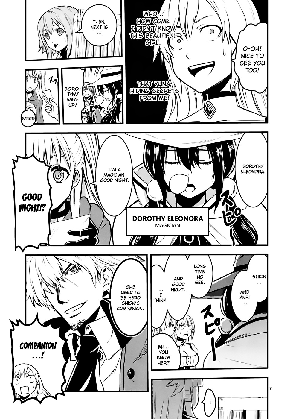 Yuusha ga Shinda! Chapter 37 page 7 - Chapter 37 : Magic Talent