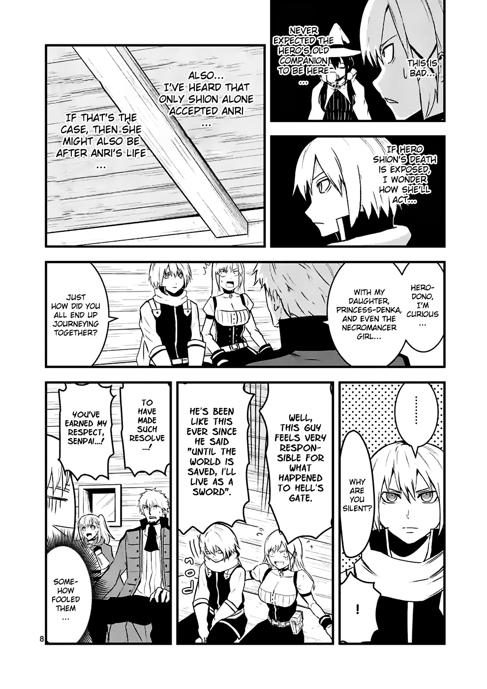 Yuusha ga Shinda! Chapter 37 page 8 - Chapter 37 : Magic Talent
