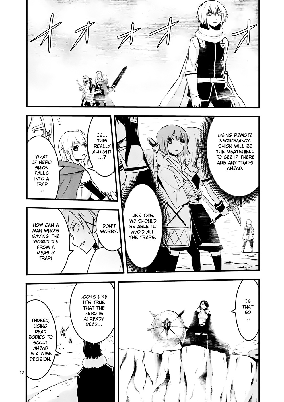 Yuusha ga Shinda! Chapter 39 page 12 - Chapter 39 : Fog