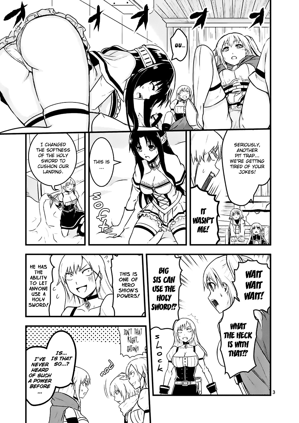 Yuusha ga Shinda! Chapter 39 page 3 - Chapter 39 : Fog