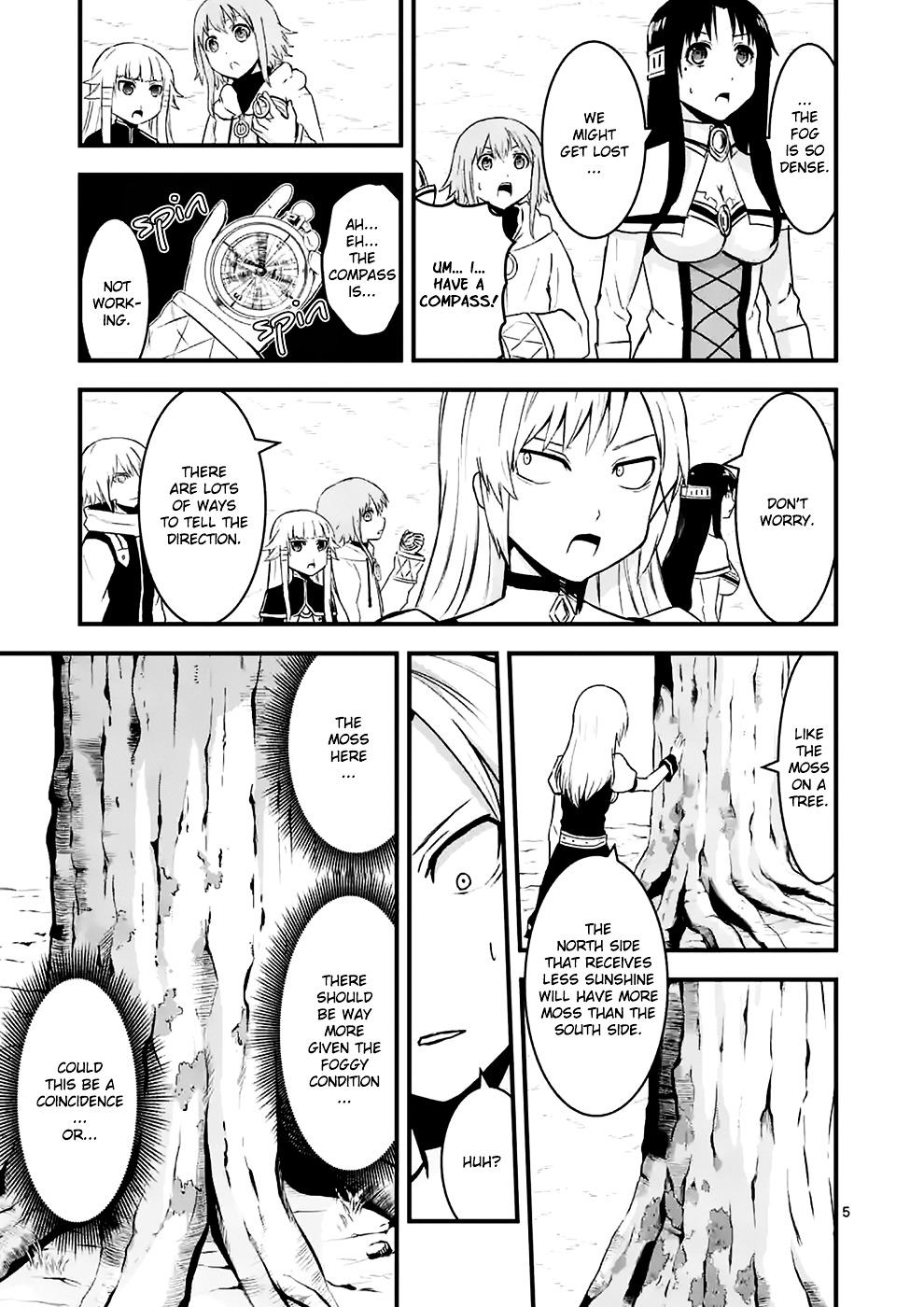 Yuusha ga Shinda! Chapter 39 page 5 - Chapter 39 : Fog