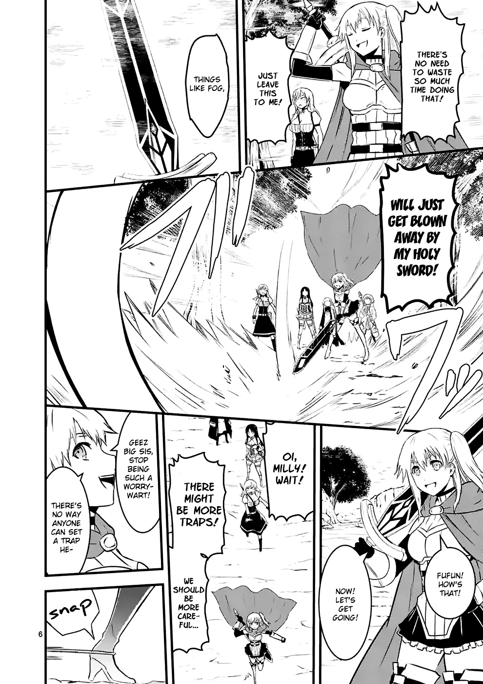Yuusha ga Shinda! Chapter 39 page 6 - Chapter 39 : Fog