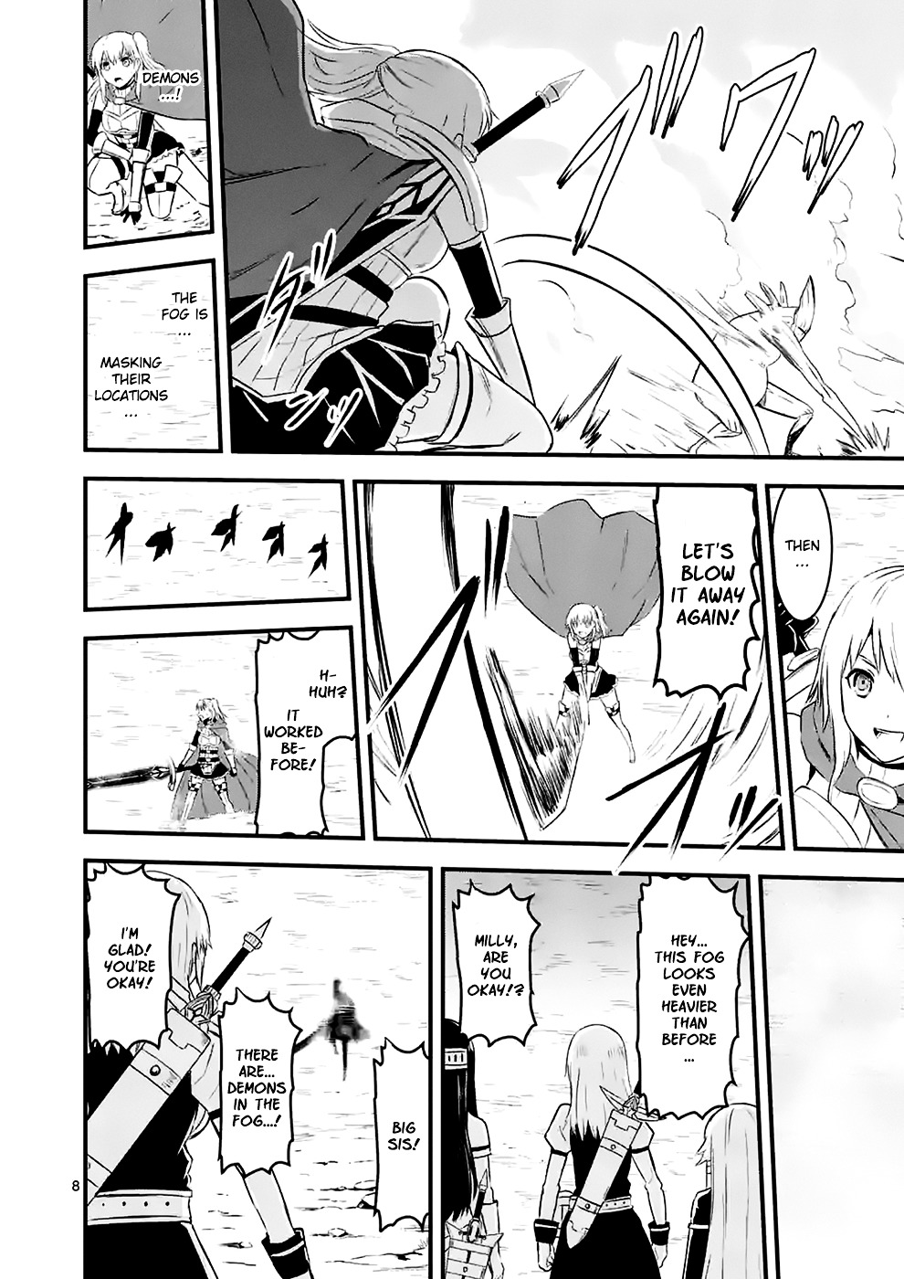 Yuusha ga Shinda! Chapter 39 page 8 - Chapter 39 : Fog