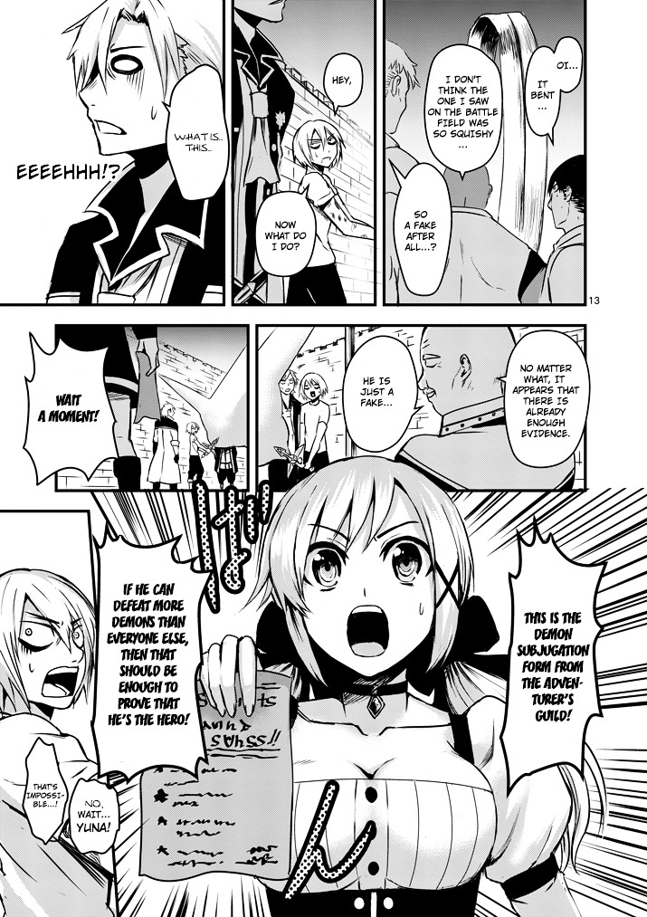Yuusha ga Shinda! Chapter 4 page 12 - Chapter 4 : Mana