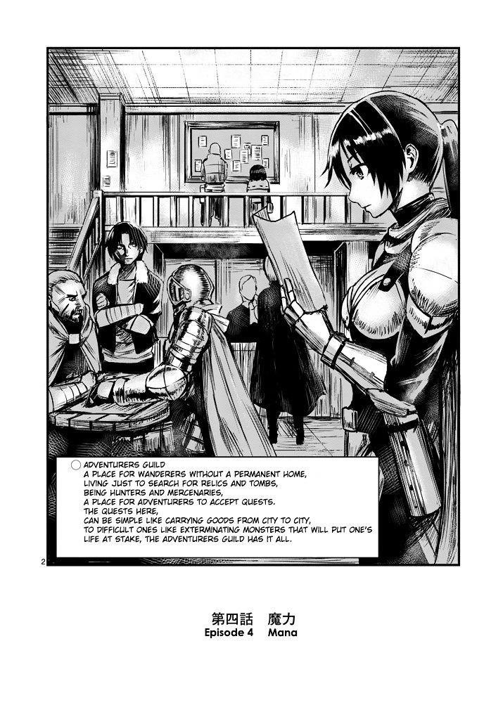 Yuusha ga Shinda! Chapter 4 page 2 - Chapter 4 : Mana