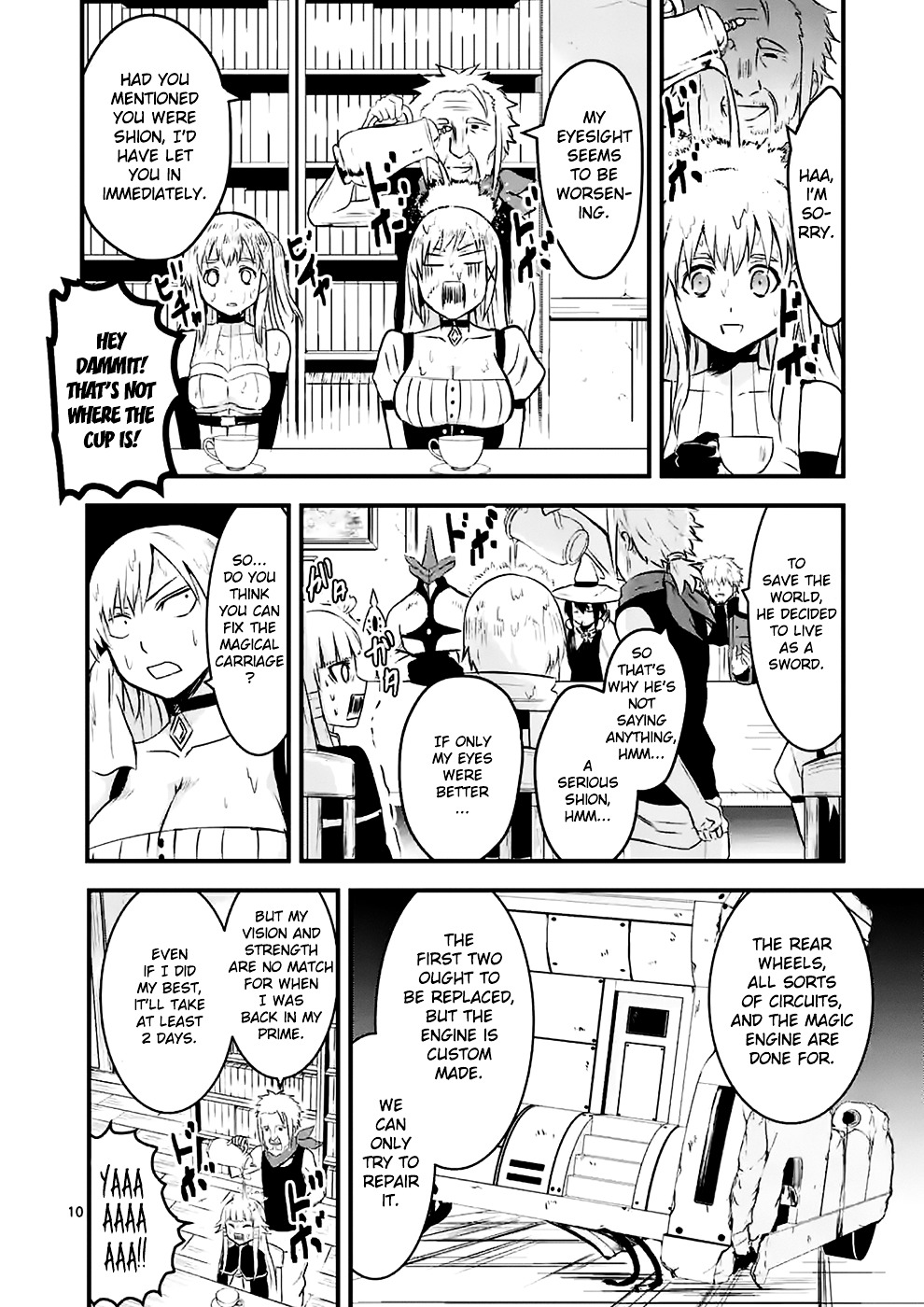 Yuusha ga Shinda! Chapter 42.2 page 10 - Chapter 42 v2 : Magic Technician's Workshop