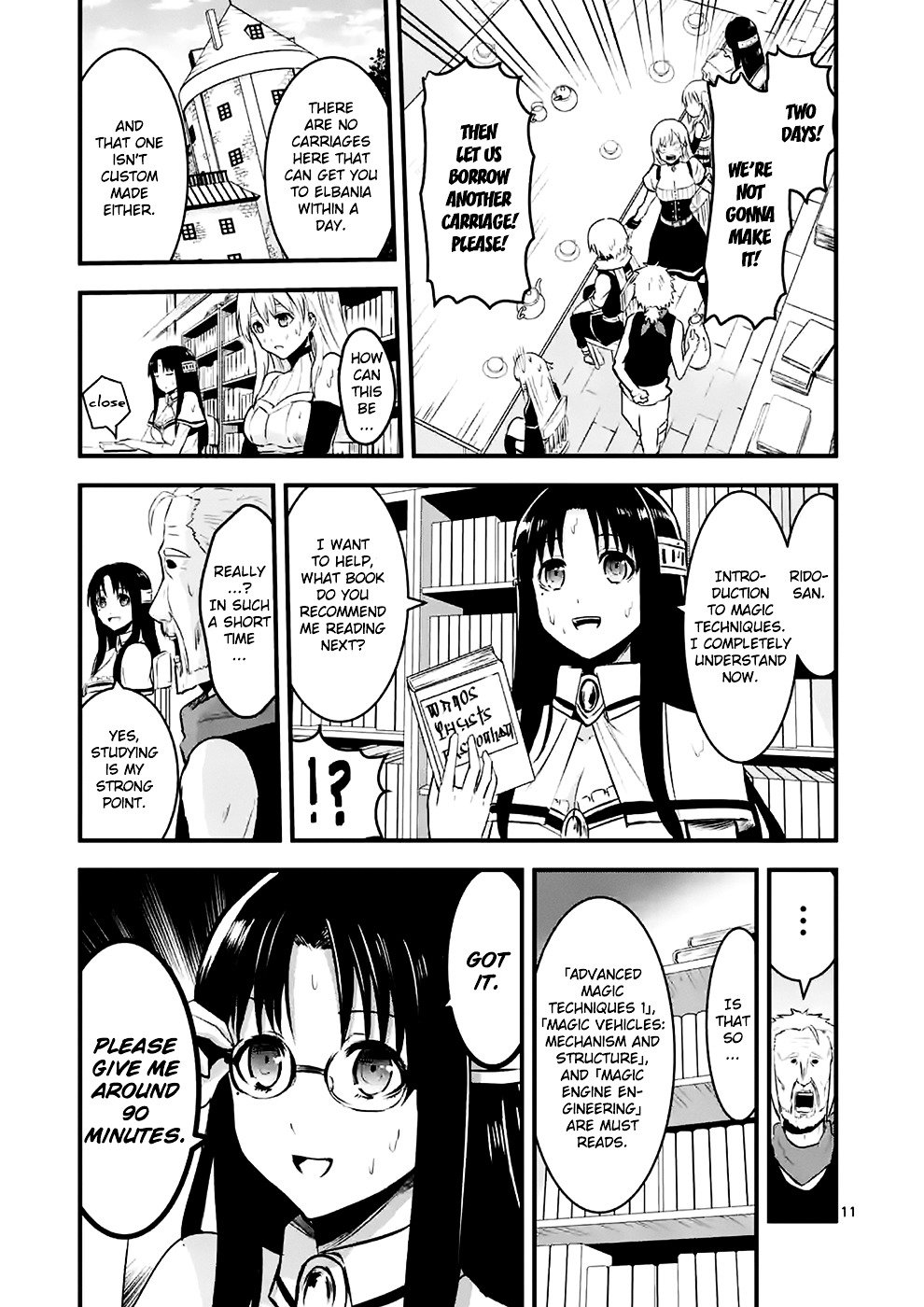 Yuusha ga Shinda! Chapter 42.2 page 11 - Chapter 42 v2 : Magic Technician's Workshop